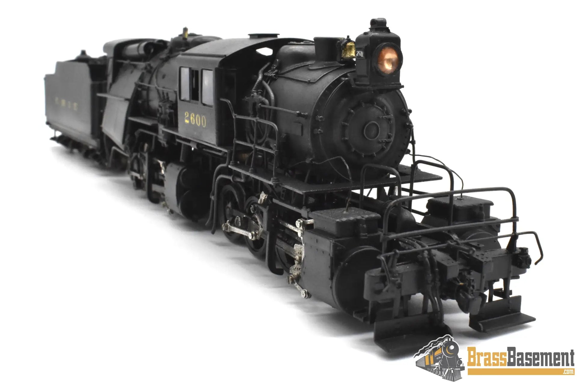 HO Brass - NJCB 222 Erie Camelback L-1 0-8-8-0 #2600 - Pro C/P - The Largest Camelback Steam
