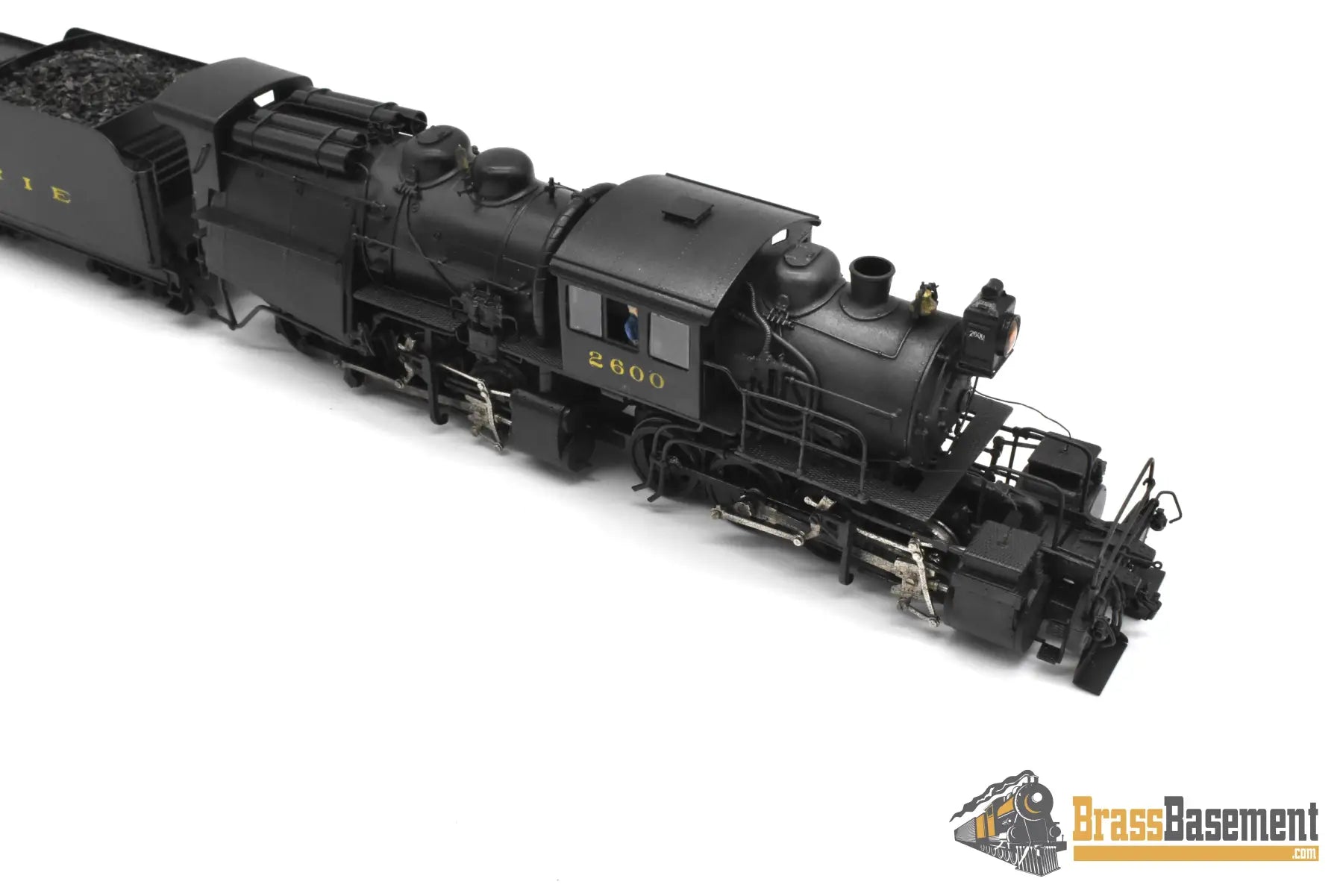 HO Brass - NJCB 222 Erie Camelback L-1 0-8-8-0 #2600 - Pro C/P - The Largest Camelback Steam