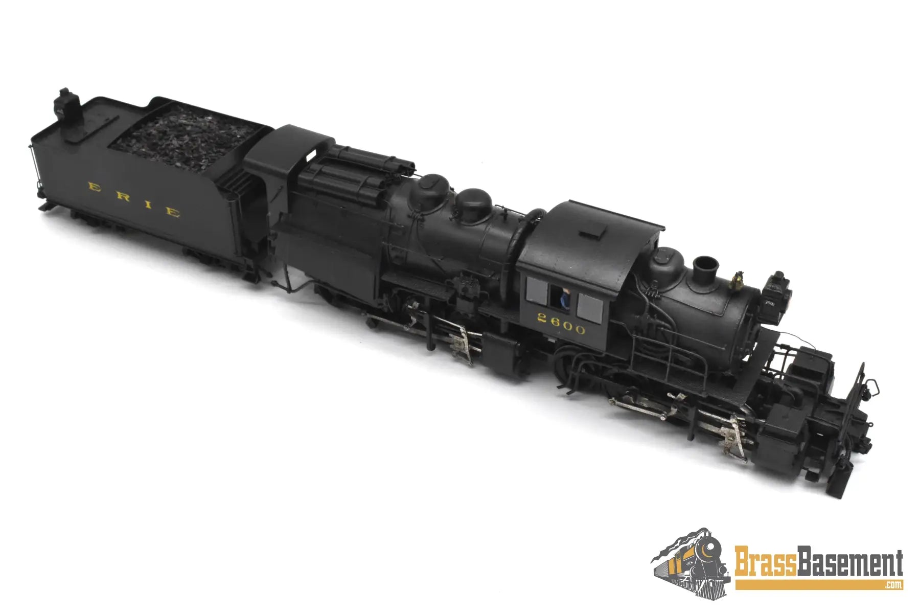 HO Brass - NJCB 222 Erie Camelback L-1 0-8-8-0 #2600 - Pro C/P - The Largest Camelback Steam
