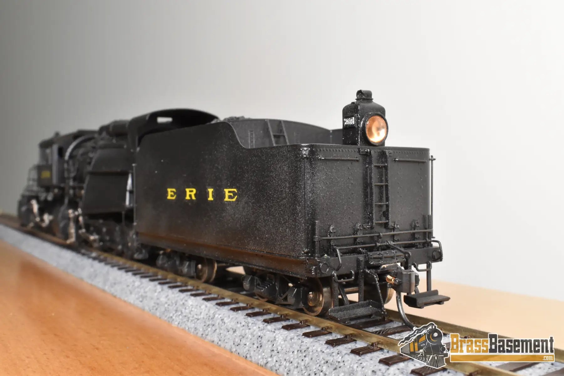 HO Brass - NJCB 222 Erie Camelback L-1 0-8-8-0 #2600 - Pro C/P - The Largest Camelback Steam
