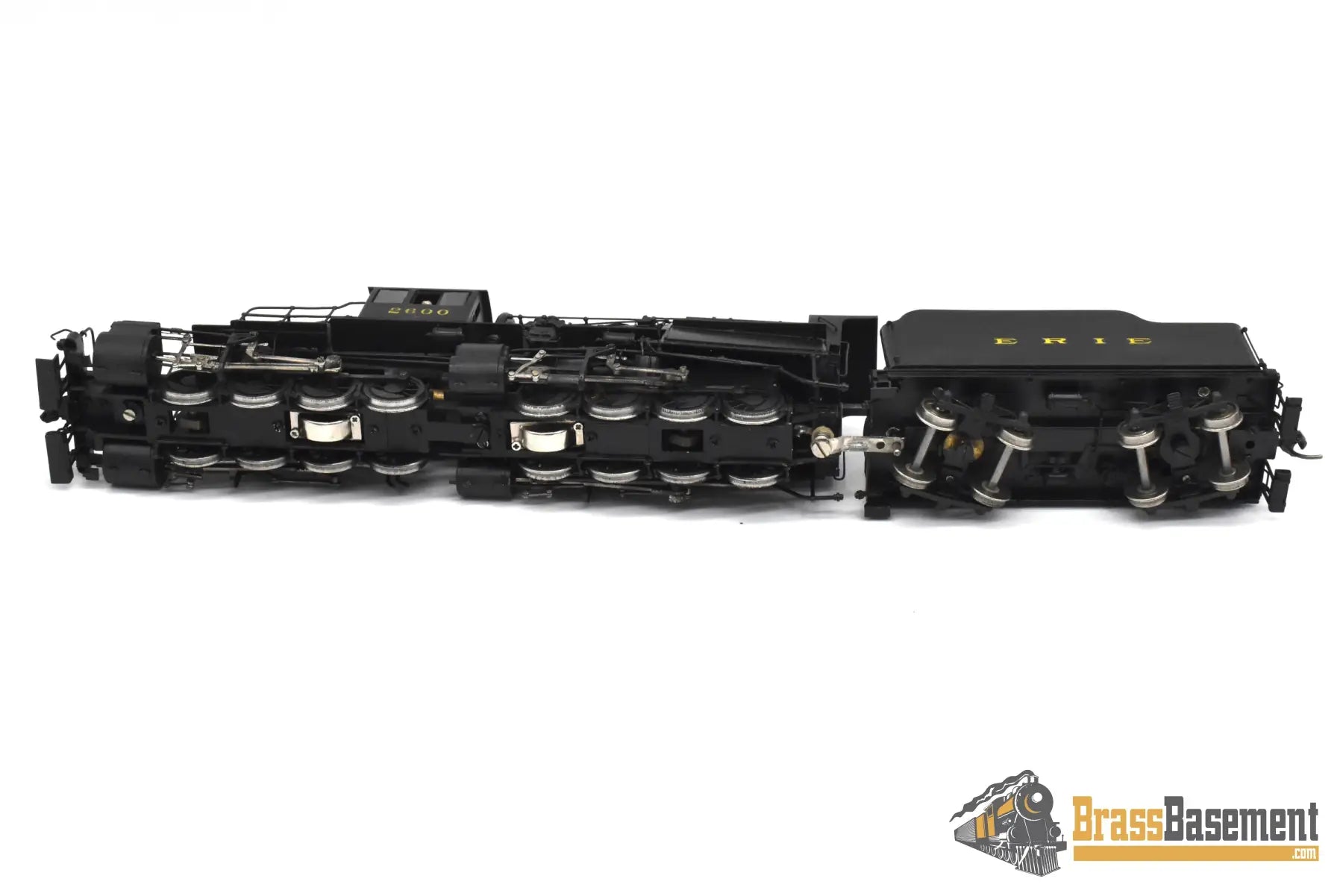 HO Brass - NJCB 222 Erie Camelback L-1 0-8-8-0 #2600 - Pro C/P - The Largest Camelback Steam