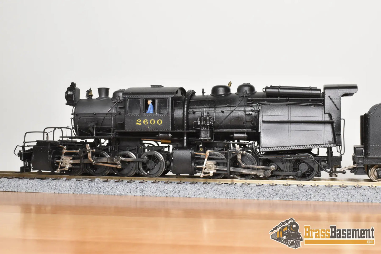 HO Brass - NJCB 222 Erie Camelback L-1 0-8-8-0 #2600 - Pro C/P - The Largest Camelback Steam