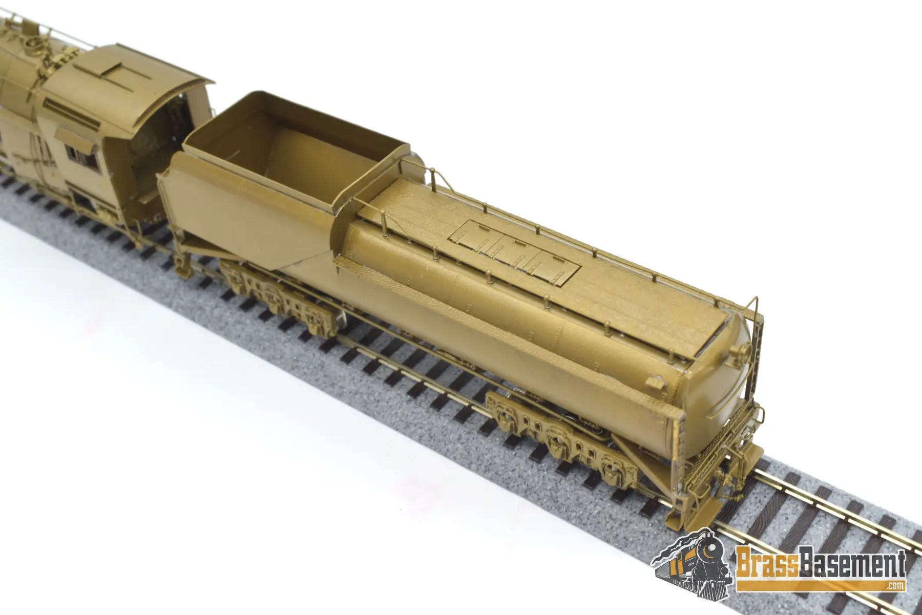 Ho Brass - Njcb 279A Chesapeake & Ohio C&O B - 1 2 - 10 - 2 W/ Elesco Fwh Unpainted Steam