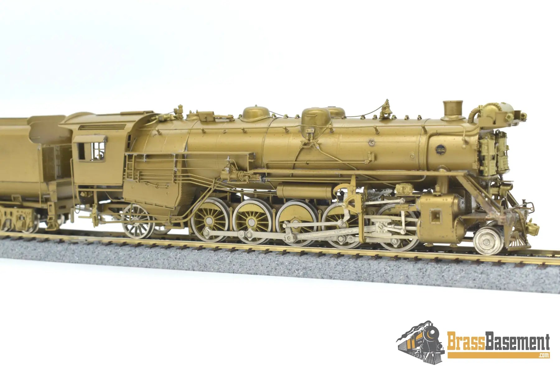 Ho Brass - Njcb 279A Chesapeake & Ohio C&O B - 1 2 - 10 - 2 W/ Elesco Fwh Unpainted Steam