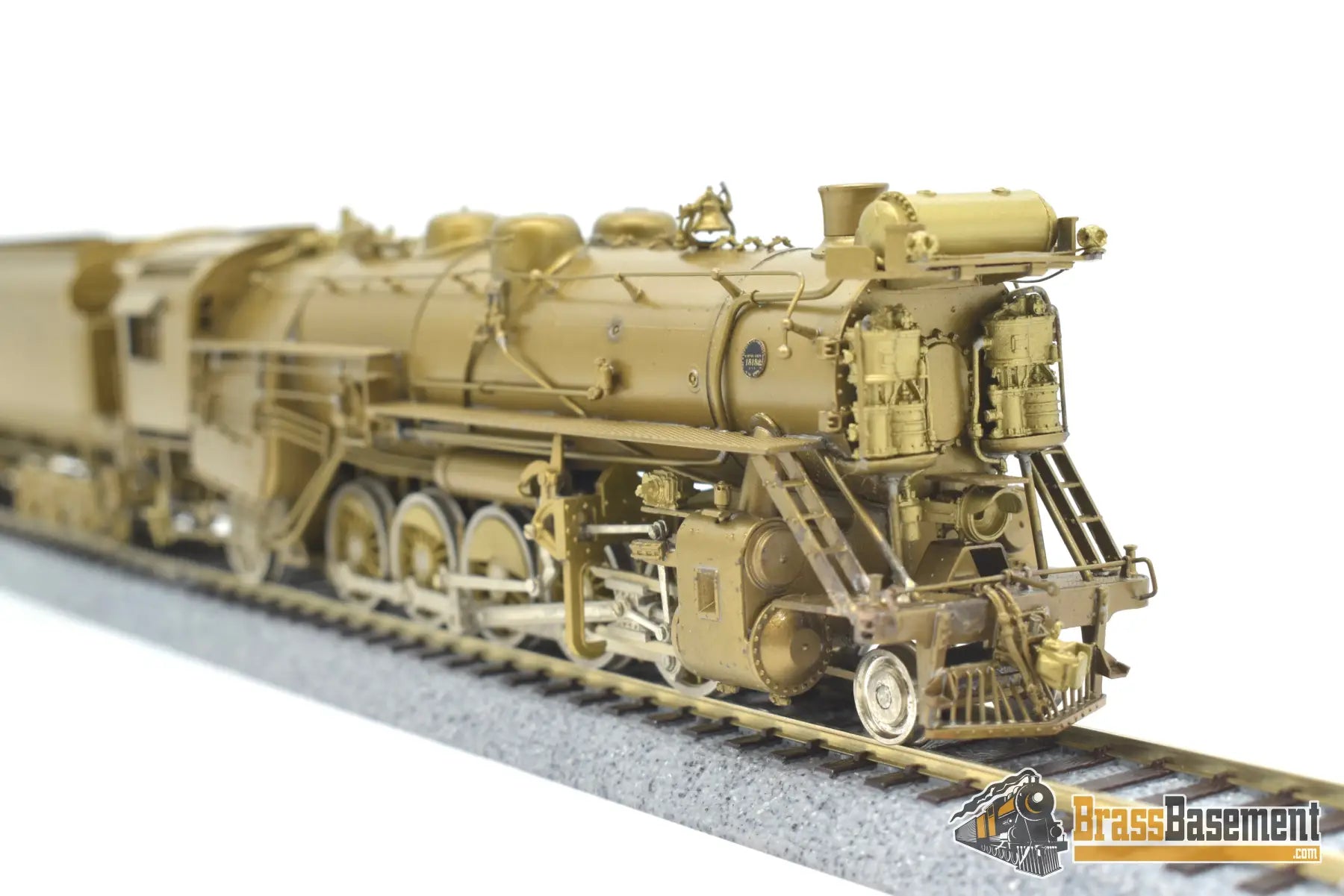 Ho Brass - Njcb 279A Chesapeake & Ohio C&O B - 1 2 - 10 - 2 W/ Elesco Fwh Unpainted Steam