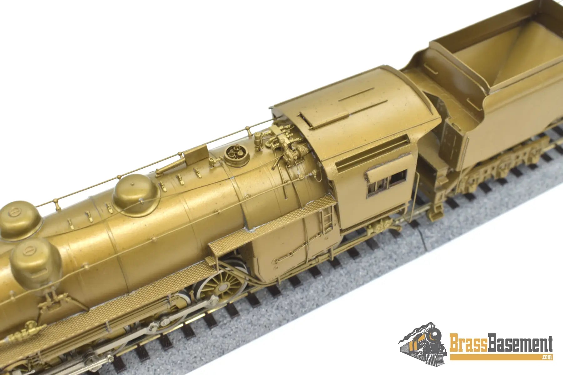 Ho Brass - Njcb 279A Chesapeake & Ohio C&O B - 1 2 - 10 - 2 W/ Elesco Fwh Unpainted Steam