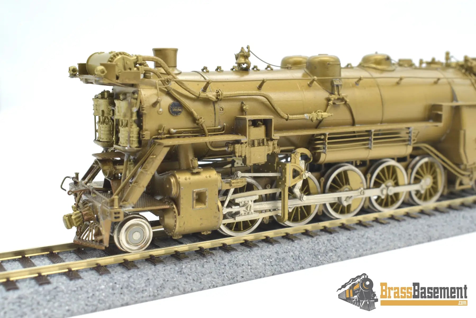 Ho Brass - Njcb 279A Chesapeake & Ohio C&O B - 1 2 - 10 - 2 W/ Elesco Fwh Unpainted Steam