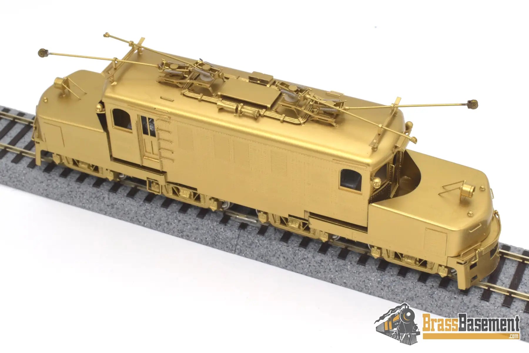 Ho Brass - Njcb #339 Illinois Terminal Rr Class D Electric Powered 16 Wheel Drive Interurban