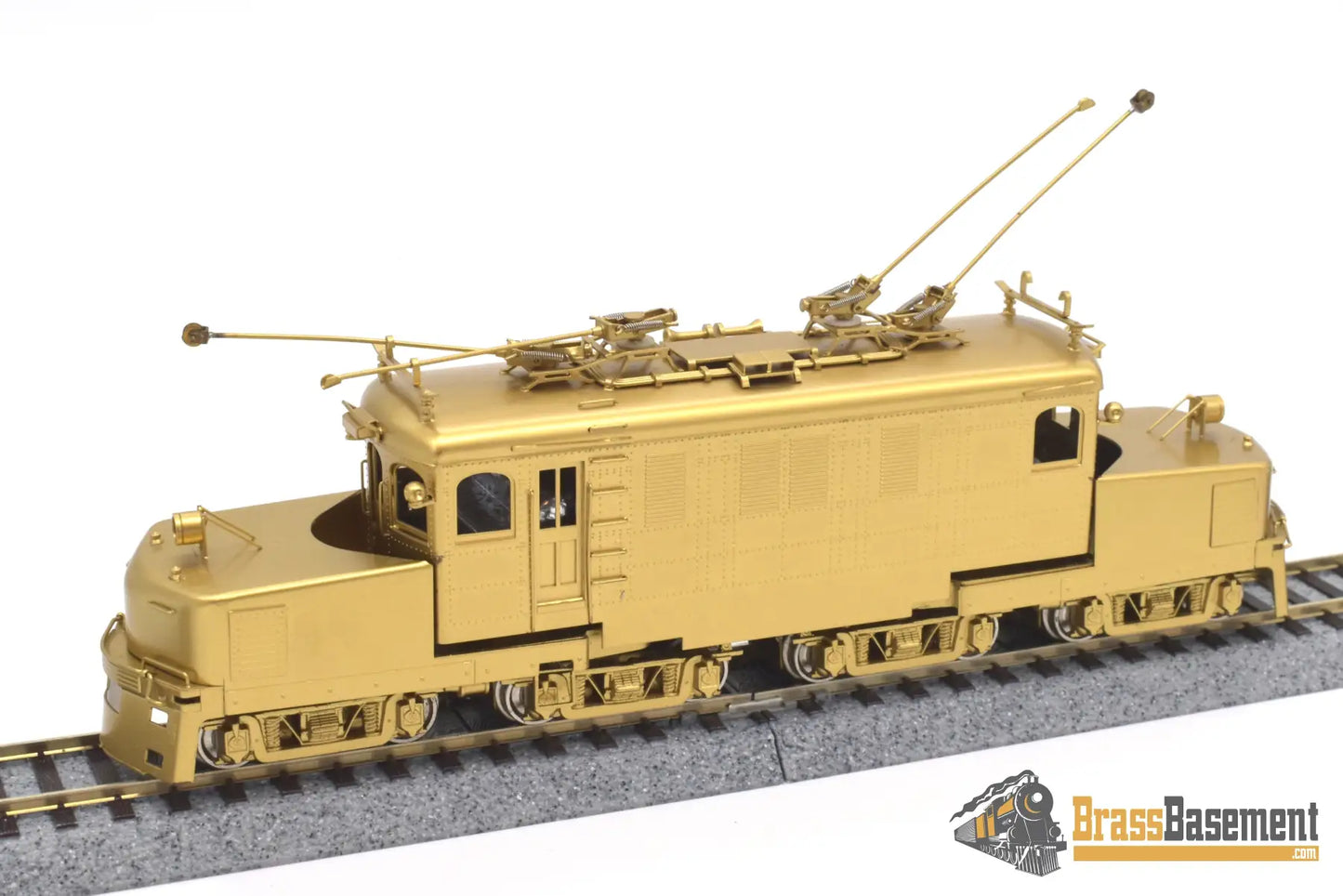 Ho Brass - Njcb #339 Illinois Terminal Rr Class D Electric Powered 16 Wheel Drive Interurban