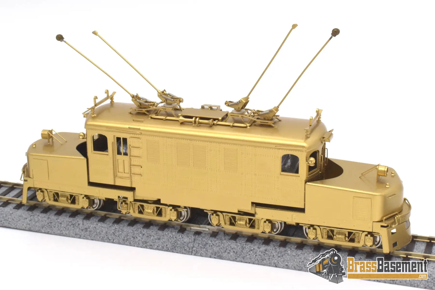 Ho Brass - Njcb #339 Illinois Terminal Rr Class D Electric Powered 16 Wheel Drive Interurban