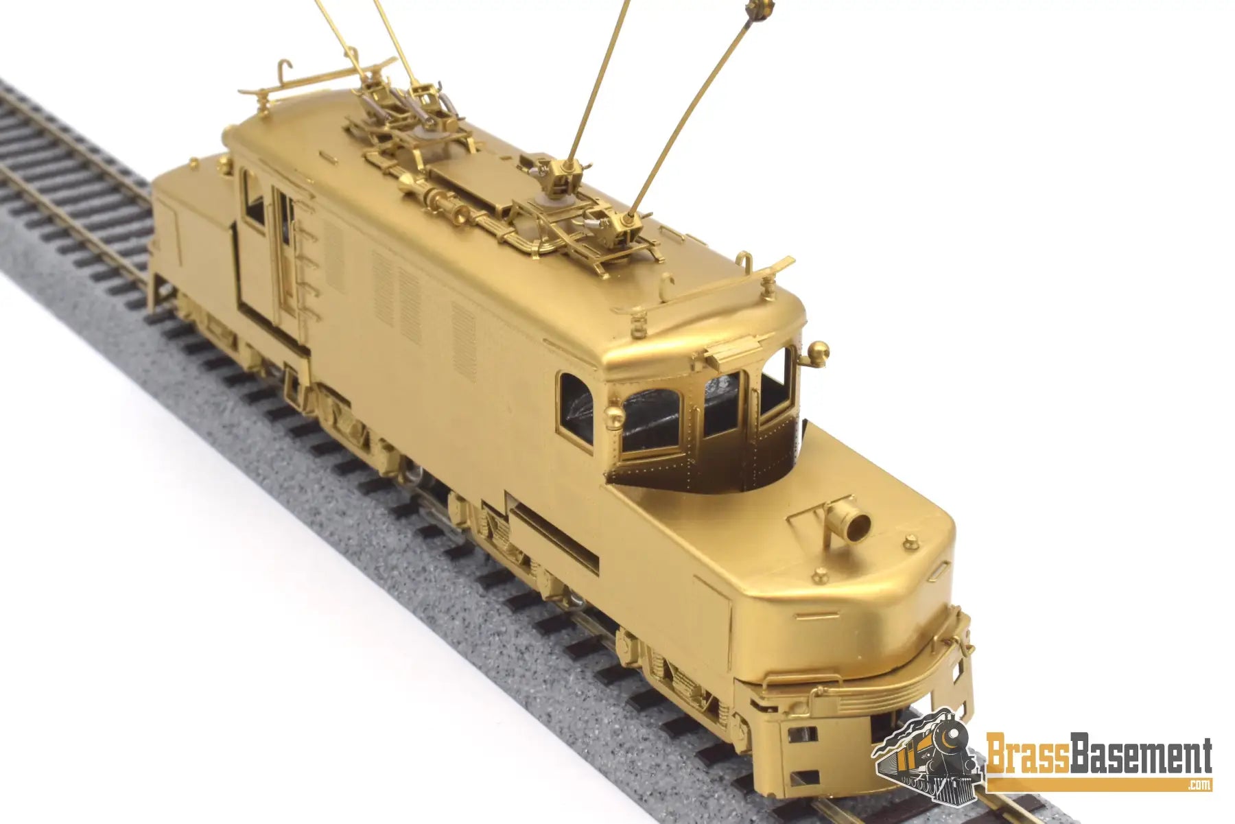 Ho Brass - Njcb #339 Illinois Terminal Rr Class D Electric Powered 16 Wheel Drive Interurban