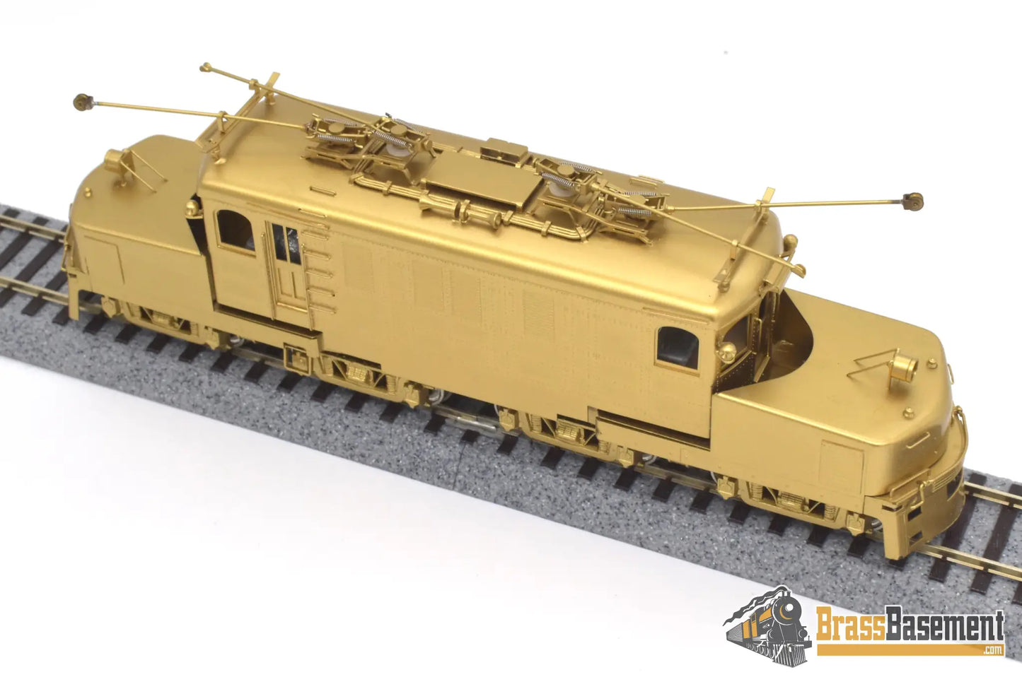 Ho Brass - Njcb #339 Illinois Terminal Rr Class D Electric Powered 16 Wheel Drive Interurban