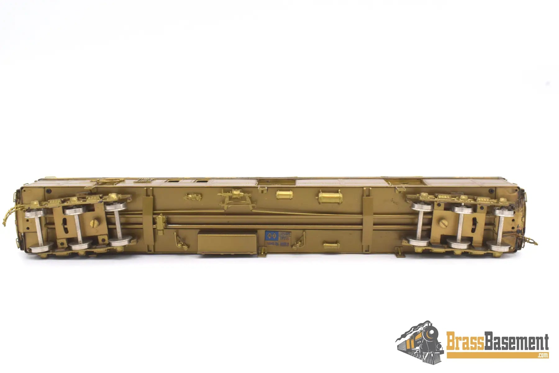 Ho Brass - Njcb #755 Prr Pennsylvania Bm - 70Ka Baggage - Mail Car Unpainted Passenger