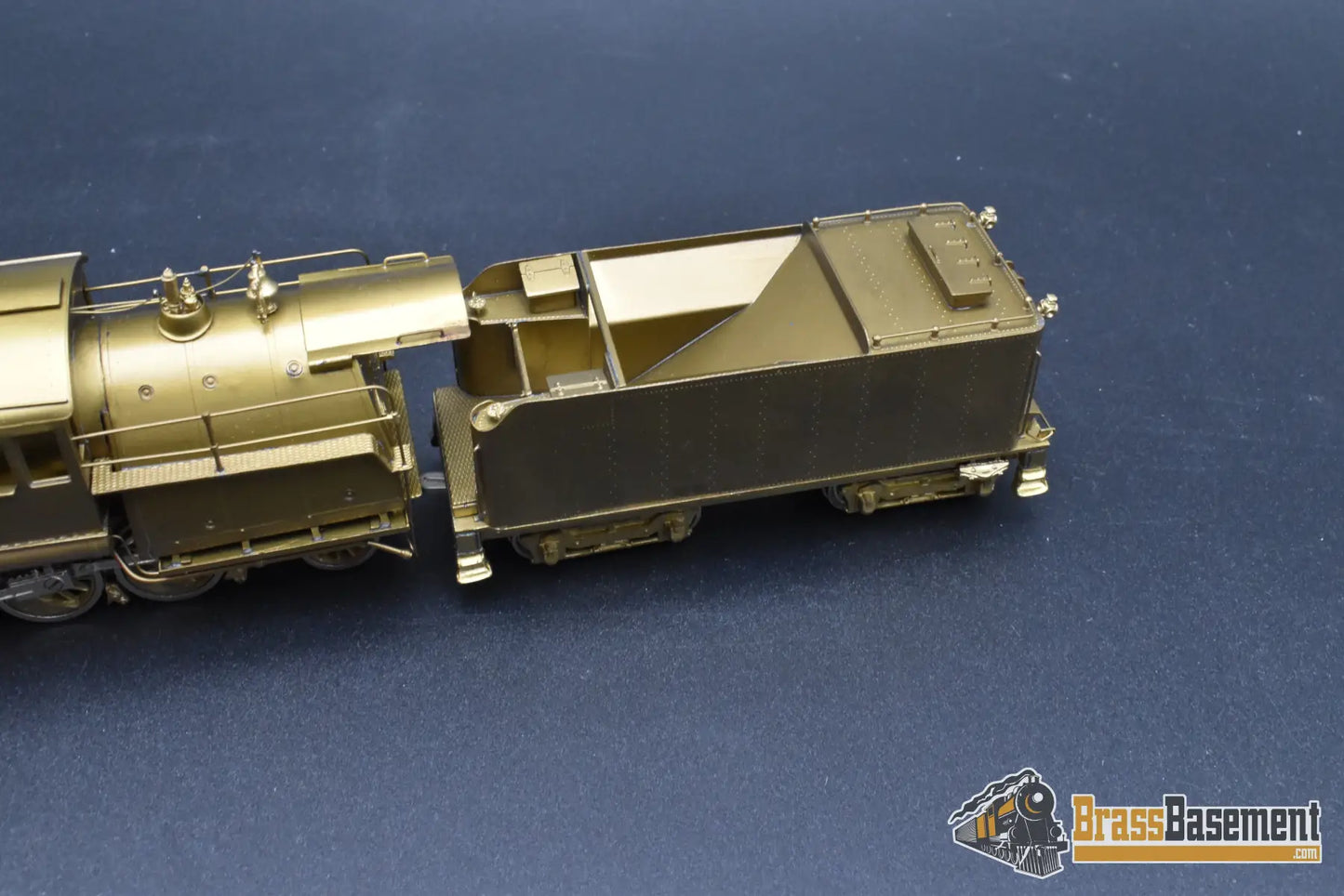 HO Brass - NJCB 885 Lehigh Valley N-1 Camelback 2-8-2 Unpainted - Mint Steam