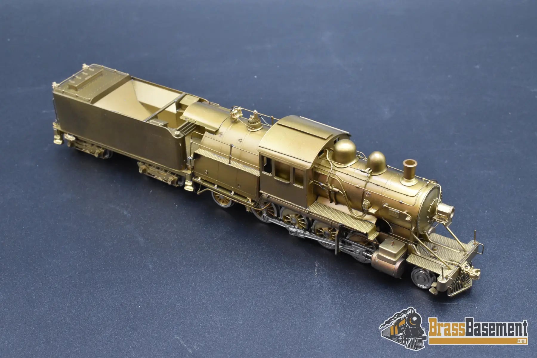 HO Brass - NJCB 885 Lehigh Valley N-1 Camelback 2-8-2 Unpainted - Mint Steam