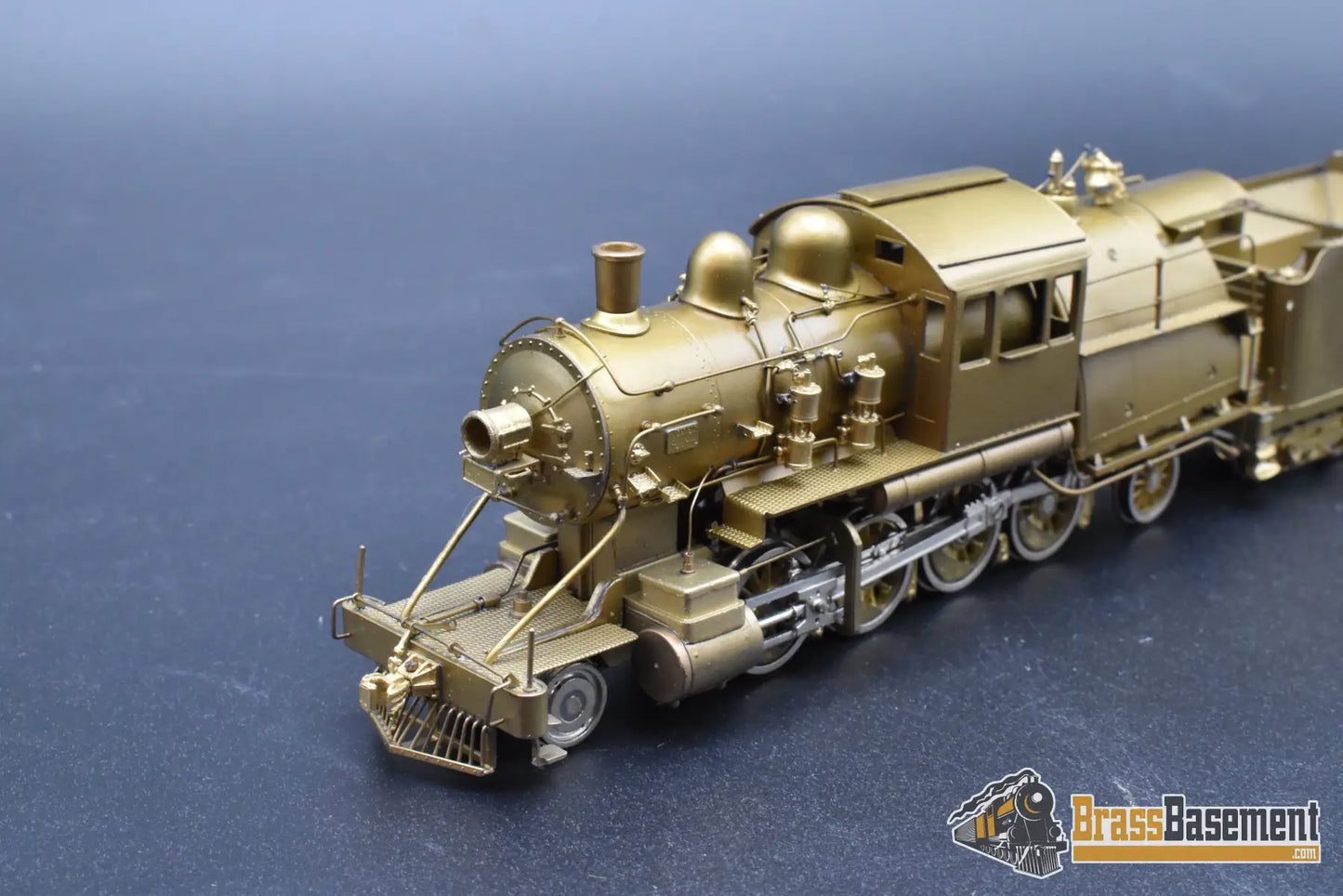 HO Brass - NJCB 885 Lehigh Valley N-1 Camelback 2-8-2 Unpainted - Mint Steam