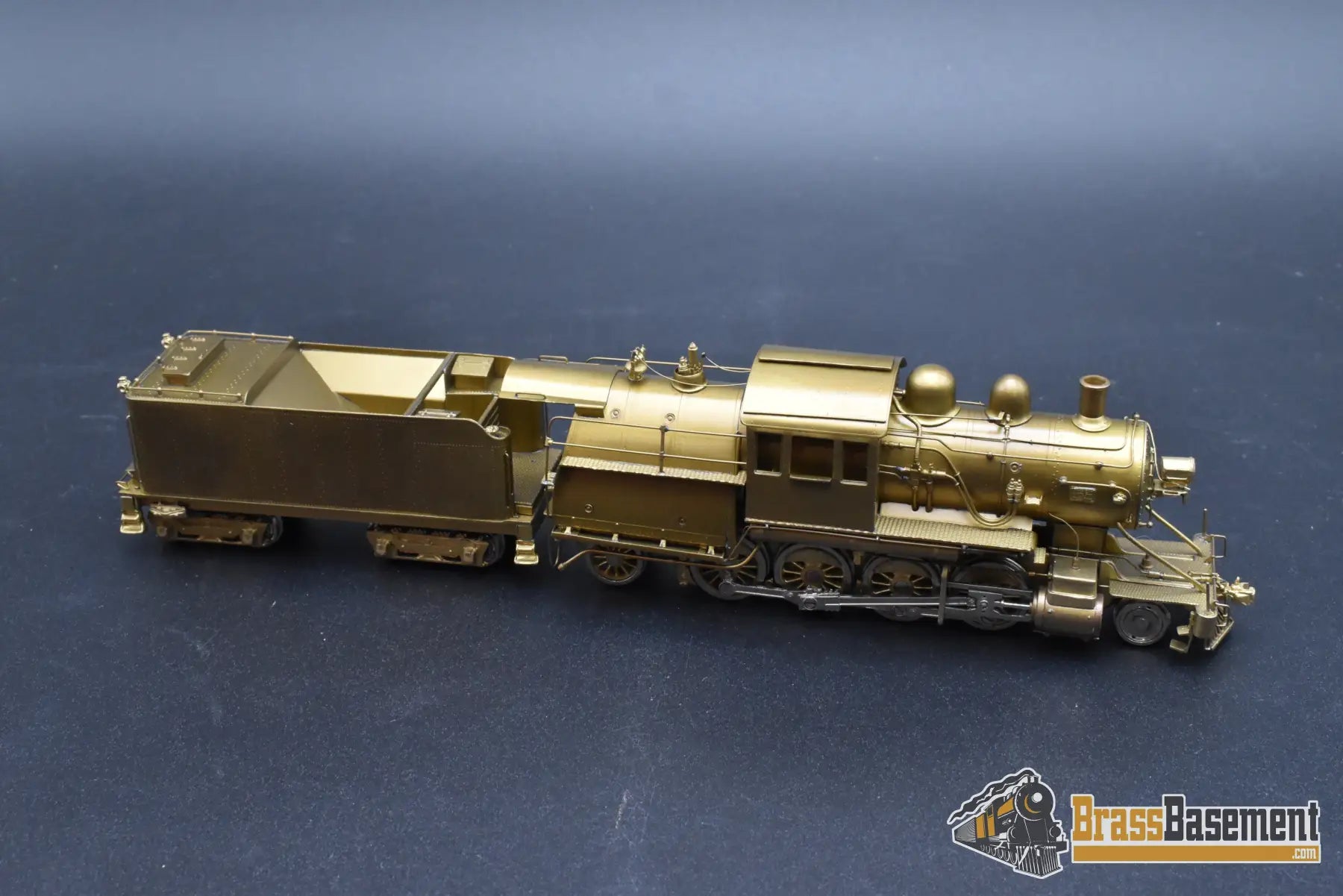 HO Brass - NJCB 885 Lehigh Valley N-1 Camelback 2-8-2 Unpainted - Mint Steam