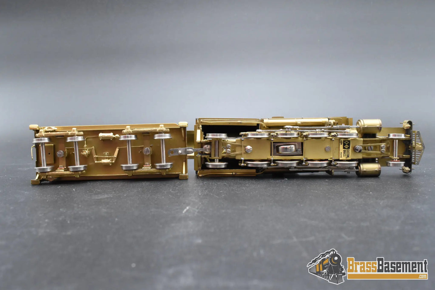 HO Brass - NJCB 885 Lehigh Valley N-1 Camelback 2-8-2 Unpainted - Mint Steam