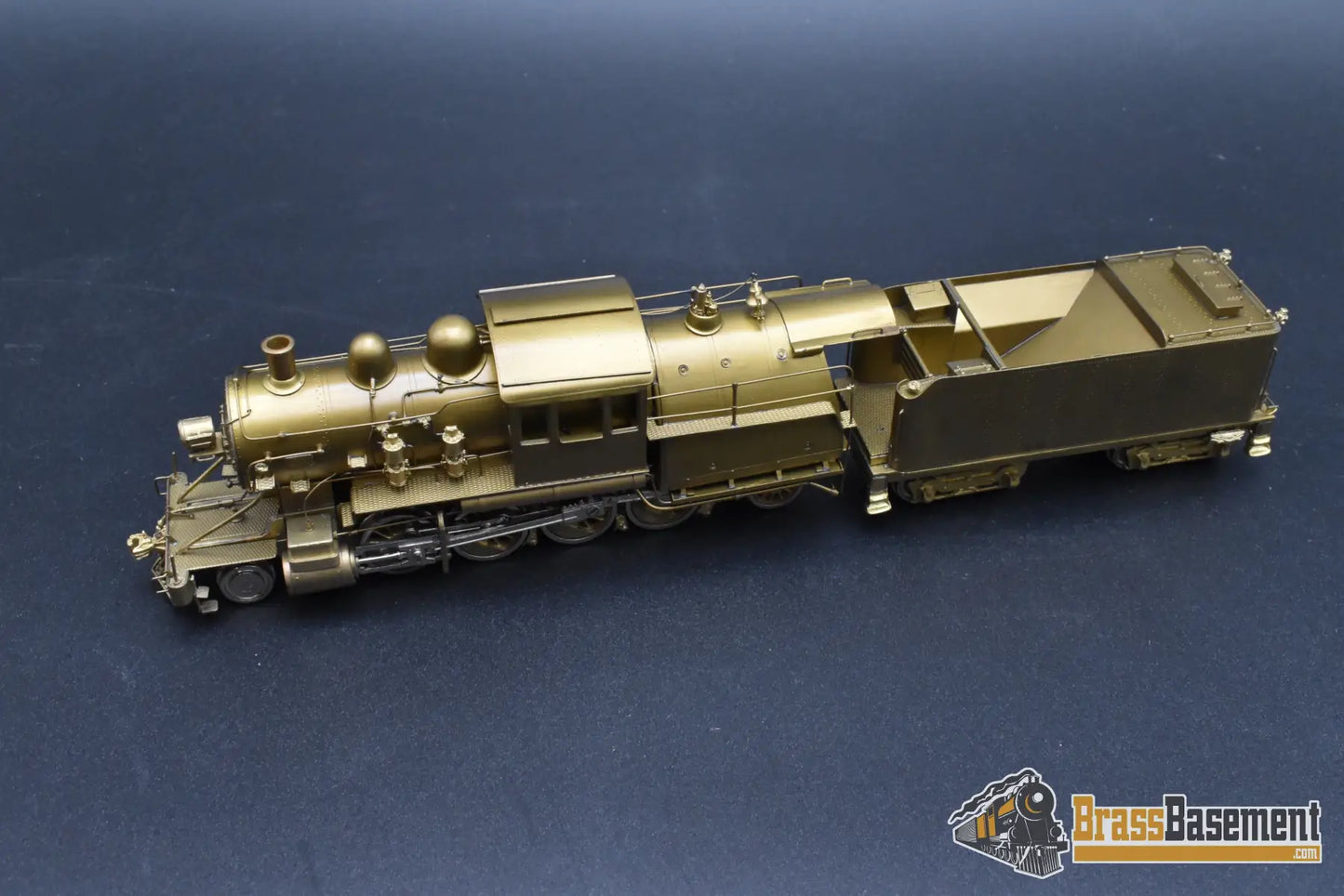 HO Brass - NJCB 885 Lehigh Valley N-1 Camelback 2-8-2 Unpainted - Mint Steam