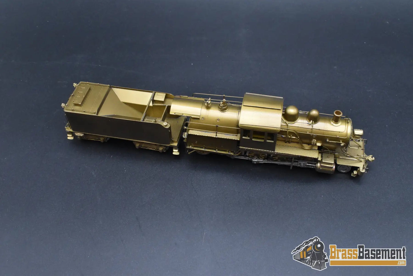 HO Brass - NJCB 885 Lehigh Valley N-1 Camelback 2-8-2 Unpainted - Mint Steam