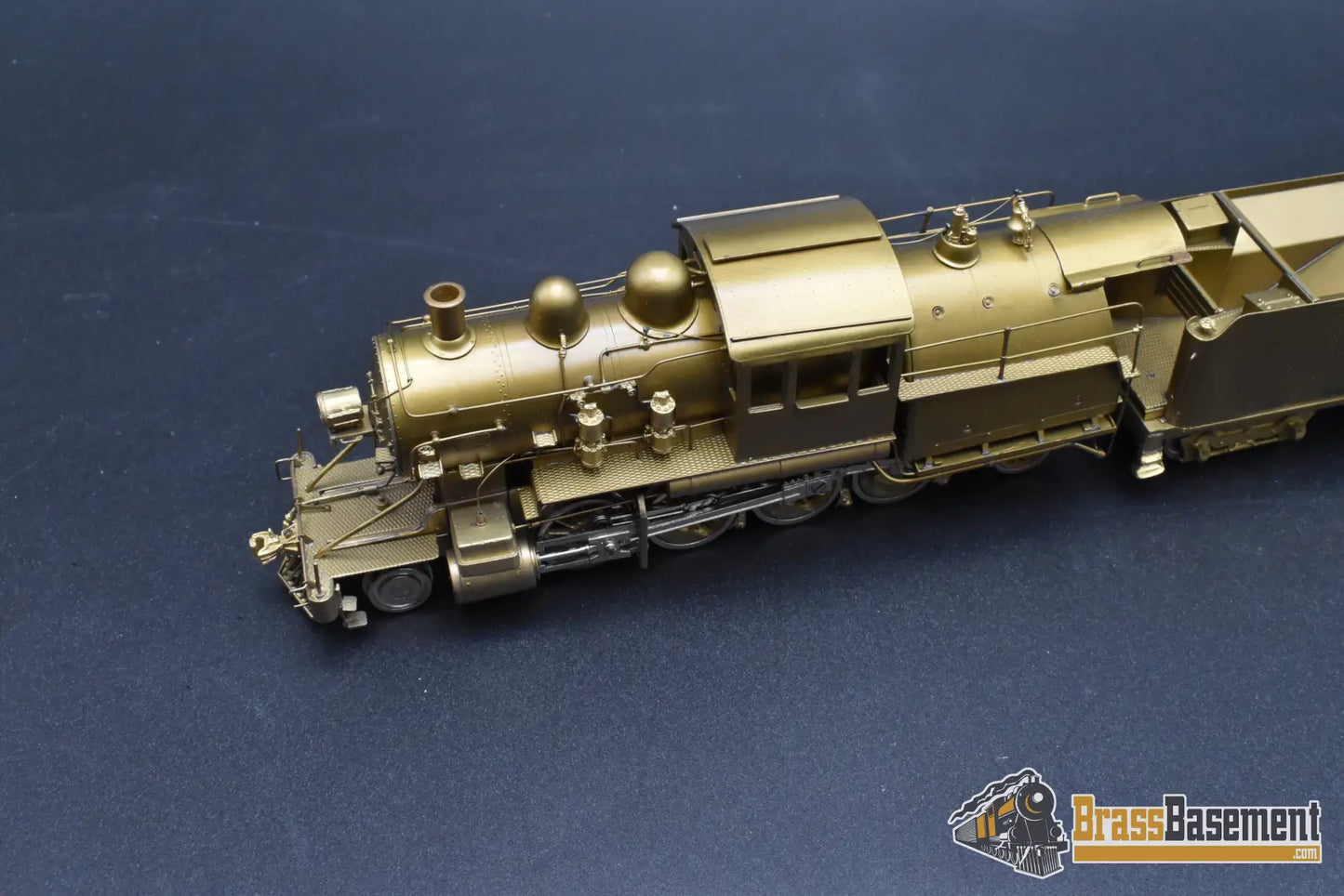 HO Brass - NJCB 885 Lehigh Valley N-1 Camelback 2-8-2 Unpainted - Mint Steam