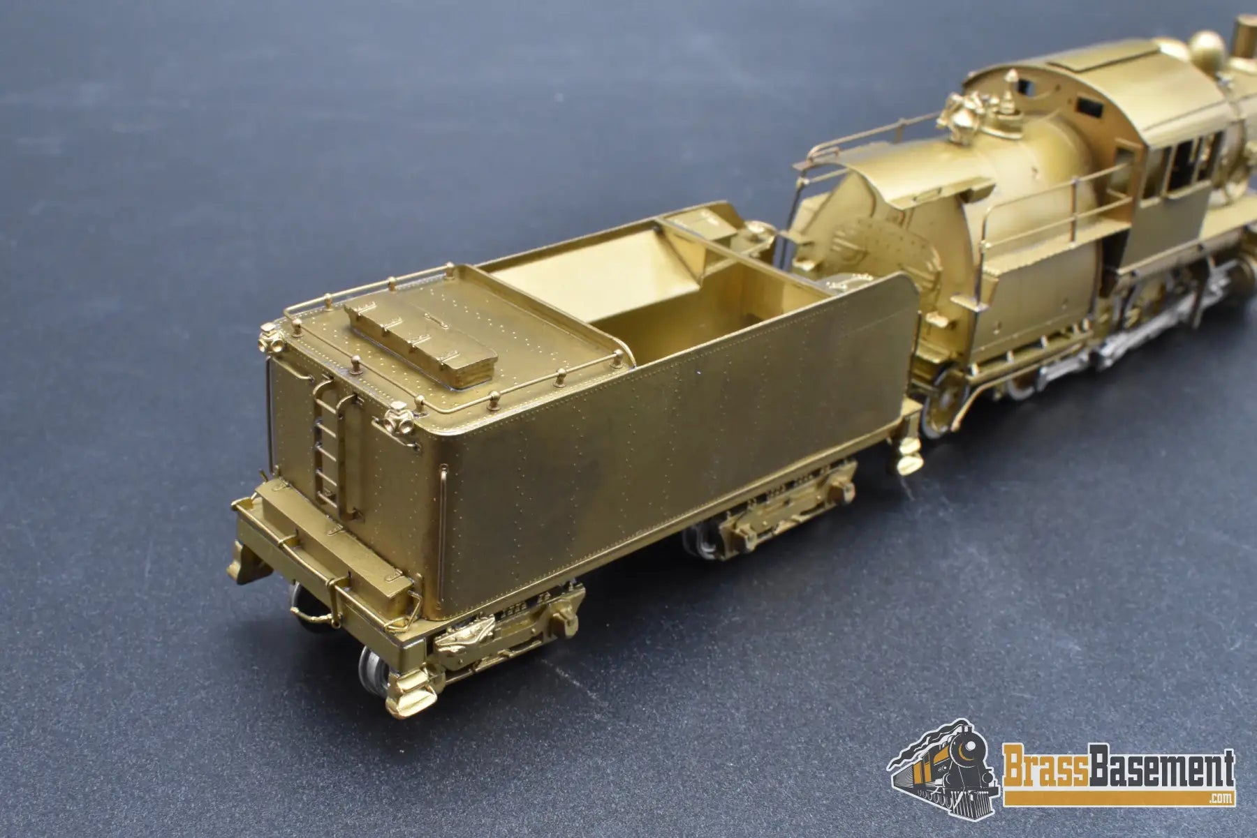 HO Brass - NJCB 885 Lehigh Valley N-1 Camelback 2-8-2 Unpainted - Mint Steam