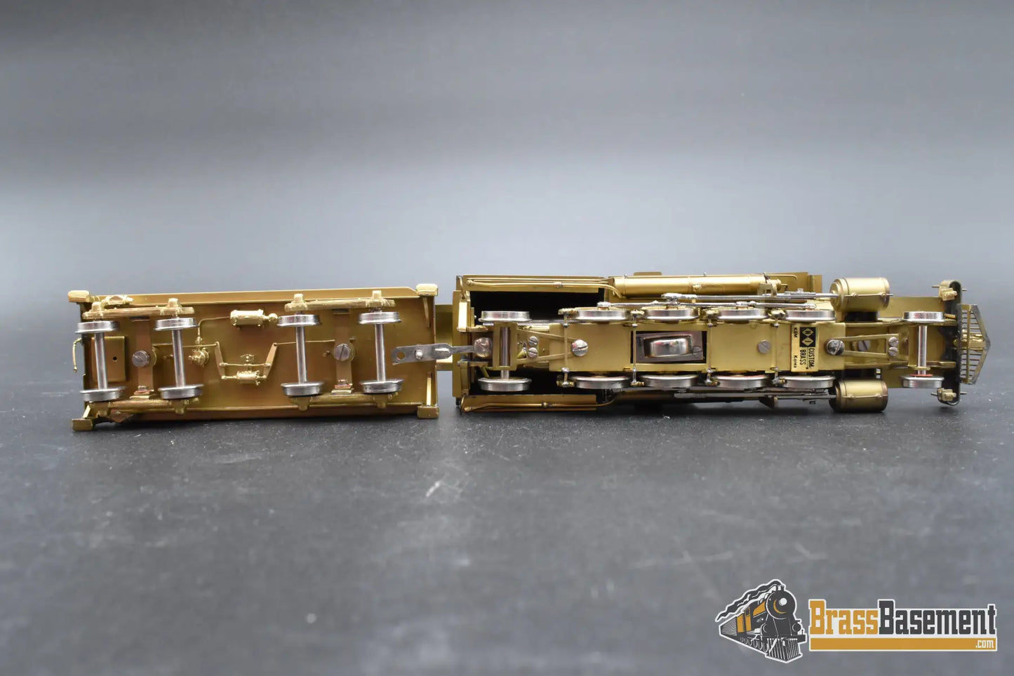 HO Brass - NJCB 885 Lehigh Valley N-1 Camelback 2-8-2 Unpainted - Mint Steam