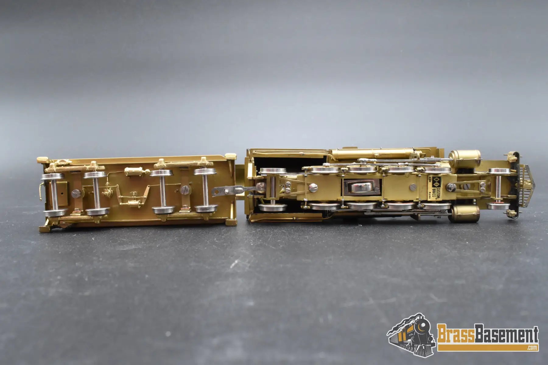 HO Brass - NJCB 885 Lehigh Valley N-1 Camelback 2-8-2 Unpainted - Mint Steam