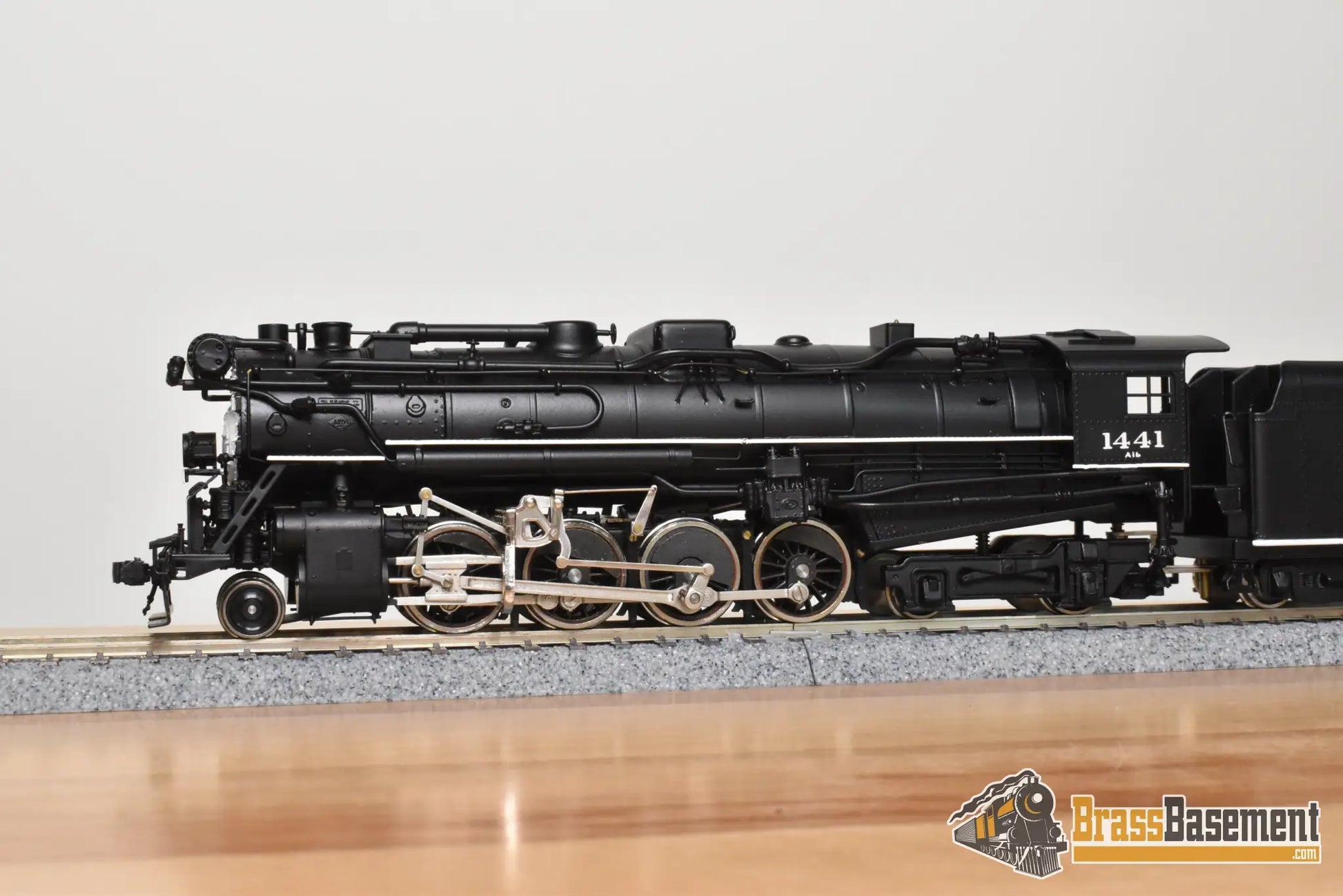HO Brass - NJCB Boston & Albany B&A A-1b 2-8-4 - F/P Nice - Used - Steam