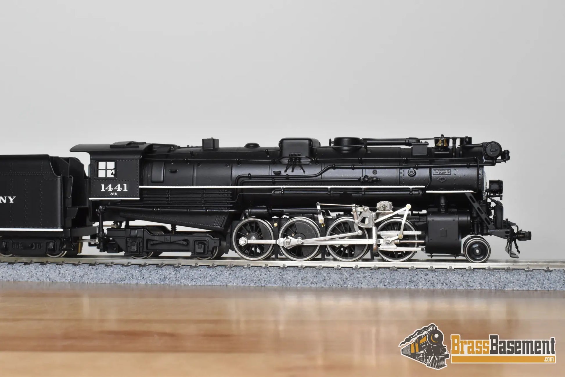 HO Brass - NJCB Boston & Albany B&A A-1b 2-8-4 - F/P Nice - Used - Steam