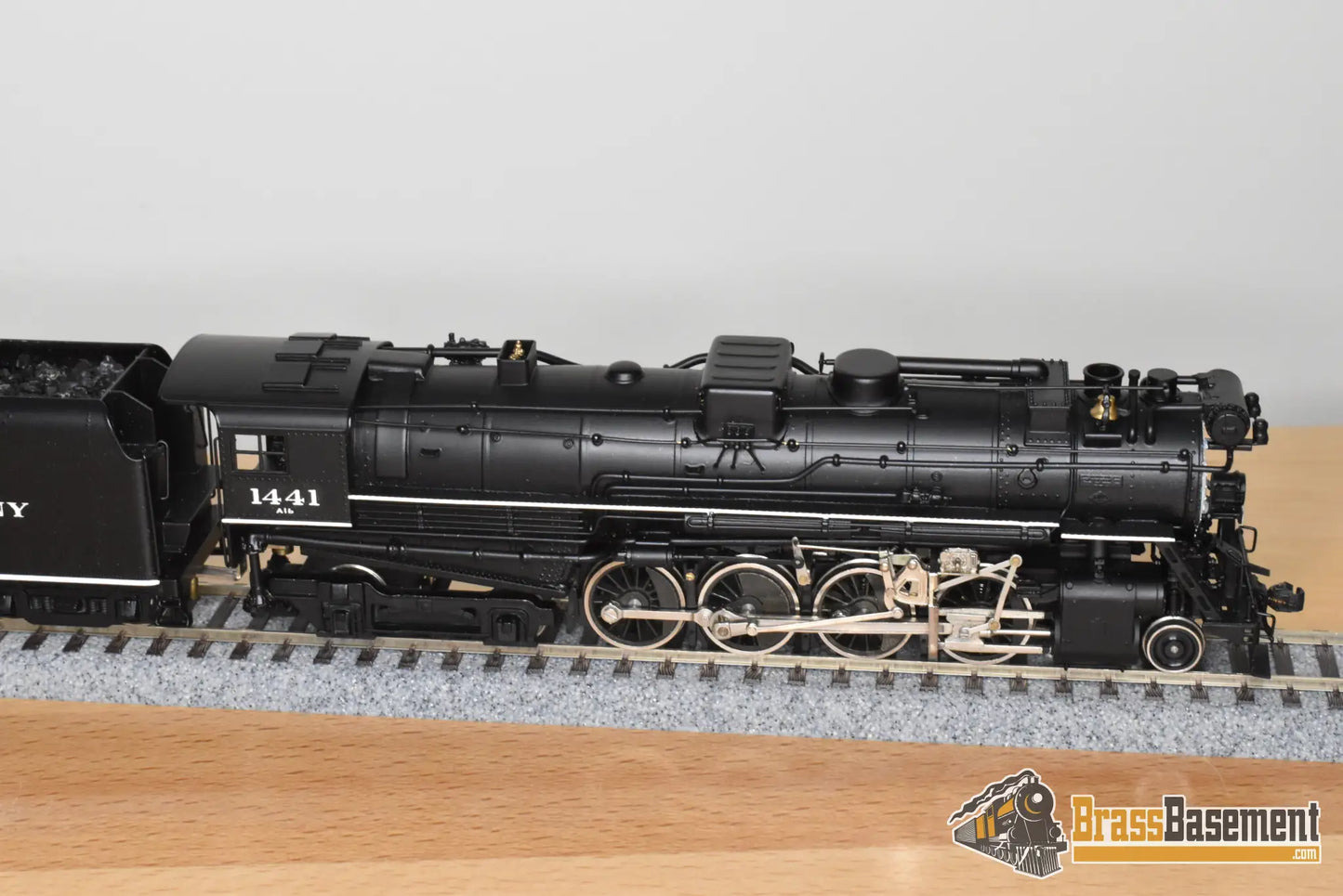 HO Brass - NJCB Boston & Albany B&A A-1b 2-8-4 - F/P Nice - Used - Steam