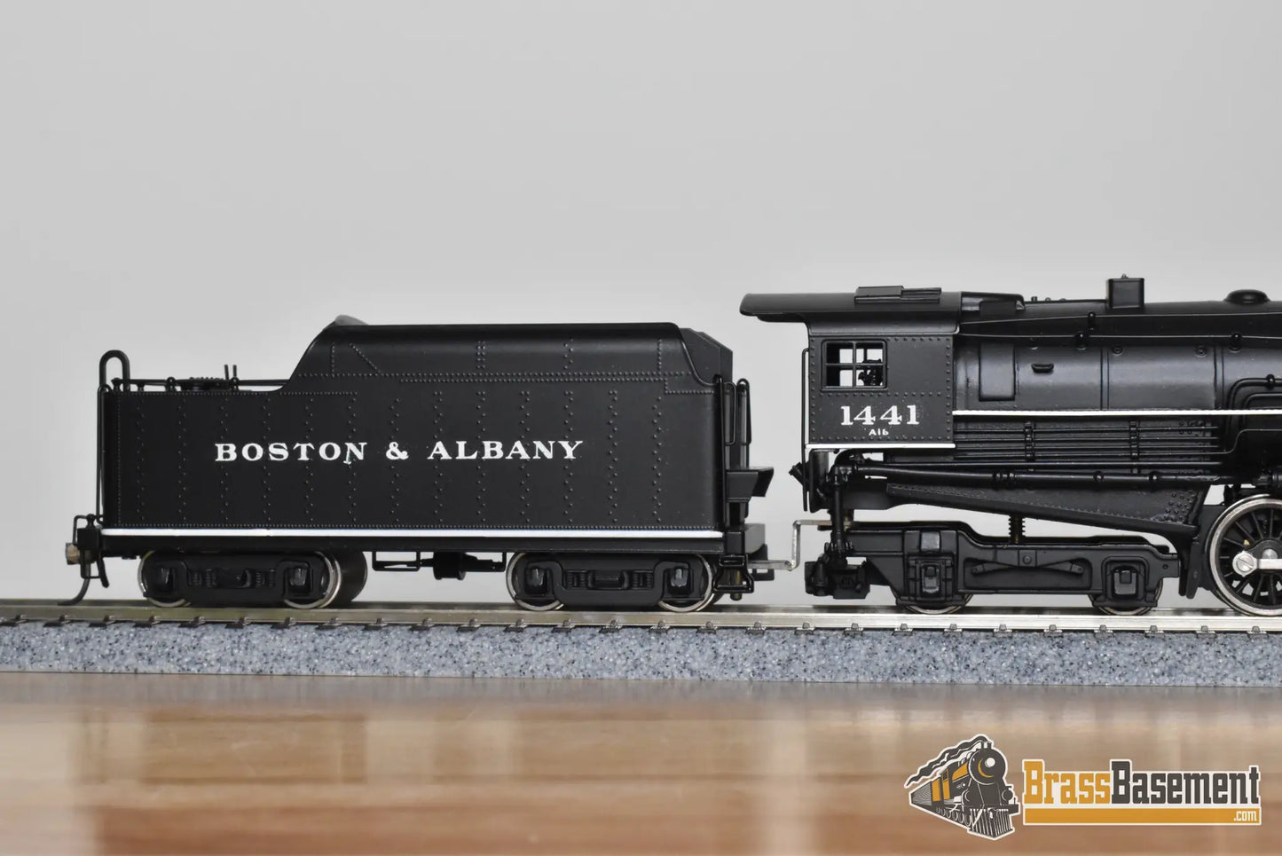 HO Brass - NJCB Boston & Albany B&A A-1b 2-8-4 - F/P Nice - Used - Steam