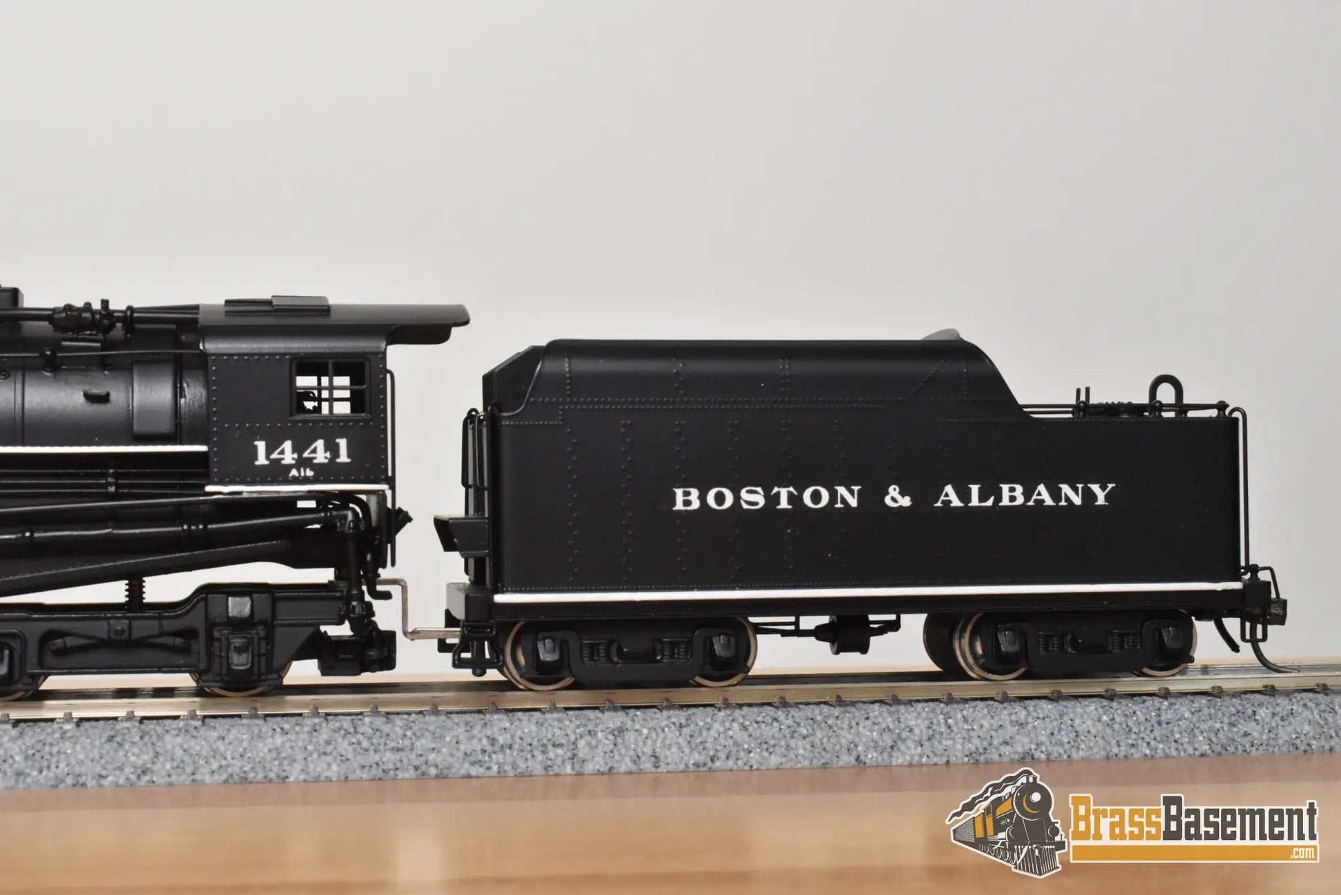 HO Brass - NJCB Boston & Albany B&A A-1b 2-8-4 - F/P Nice - Used - Steam
