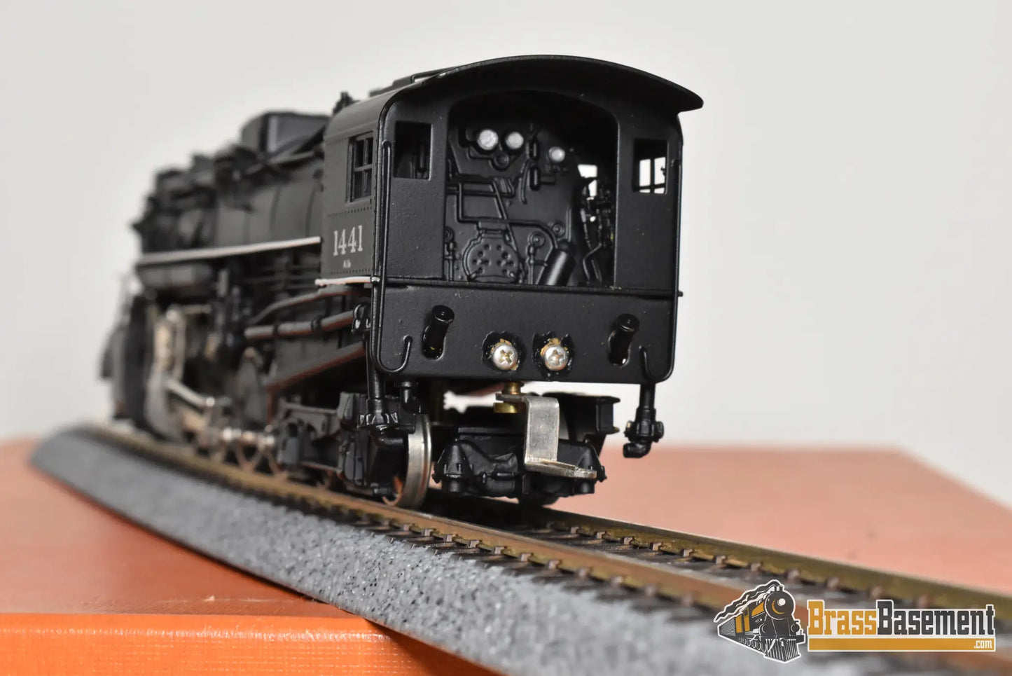 HO Brass - NJCB Boston & Albany B&A A-1b 2-8-4 - F/P Nice - Used - Steam