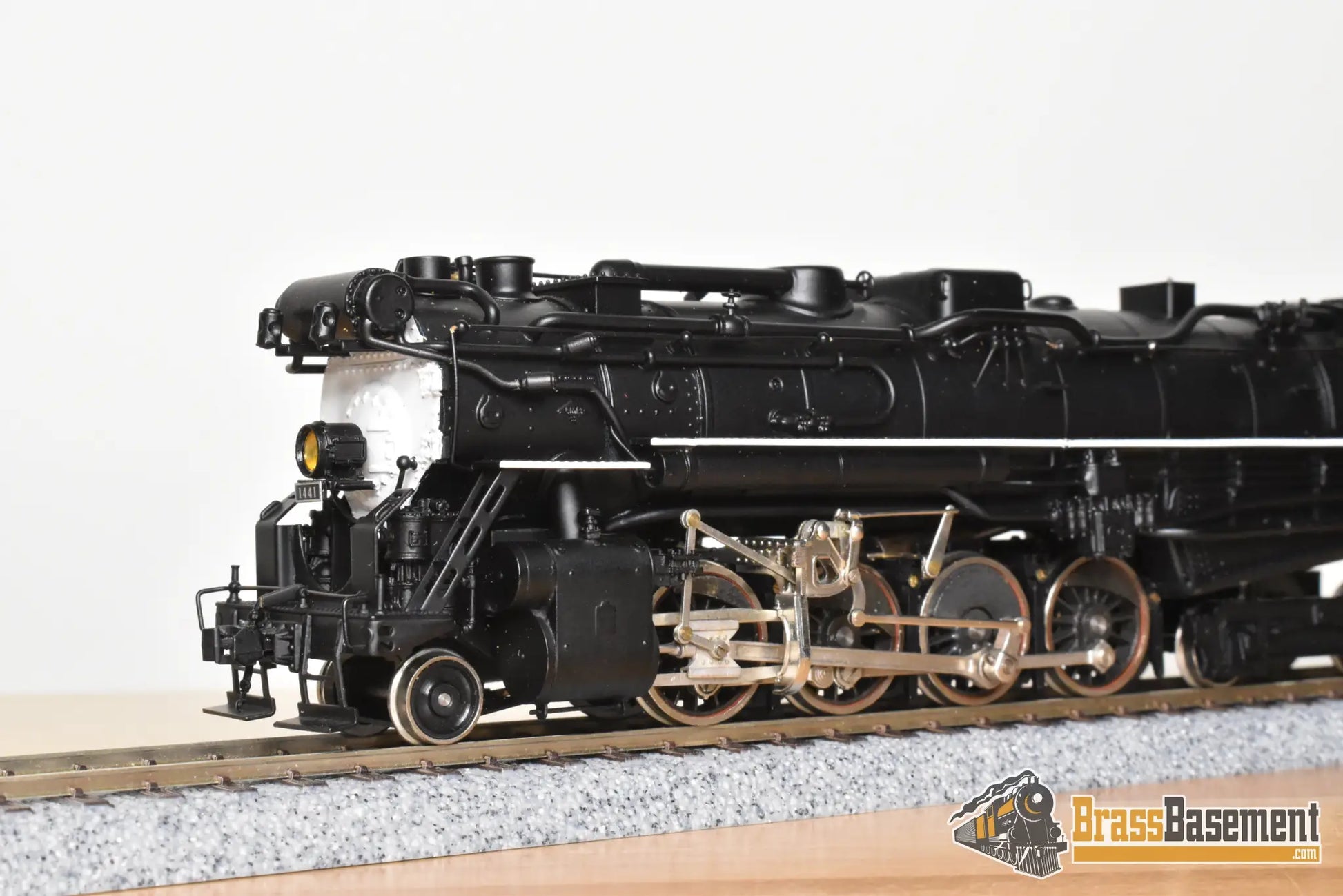 HO Brass - NJCB Boston & Albany B&A A-1b 2-8-4 - F/P Nice - Used - Steam