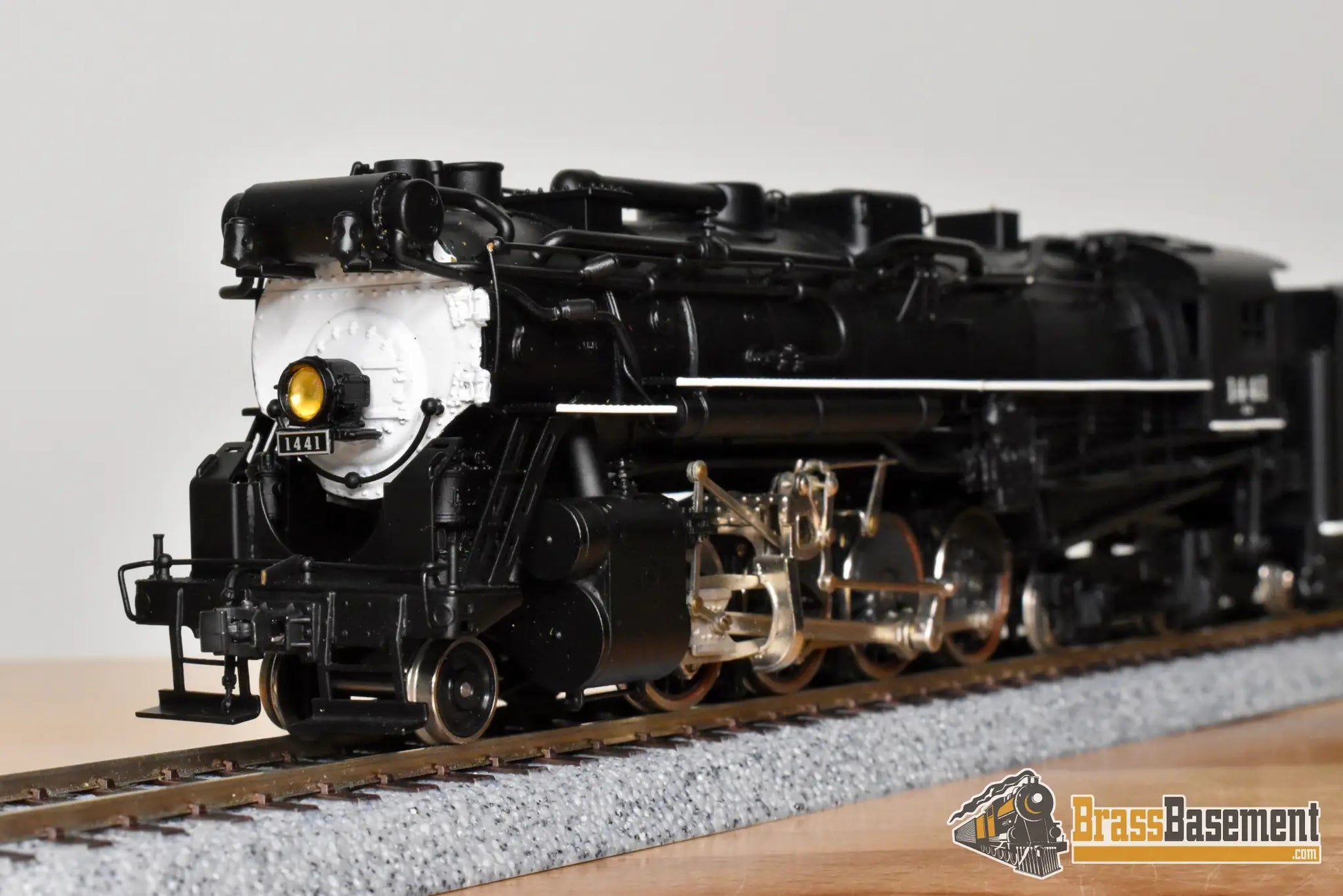 HO Brass - NJCB Boston & Albany B&A A-1b 2-8-4 - F/P Nice - Used - Steam