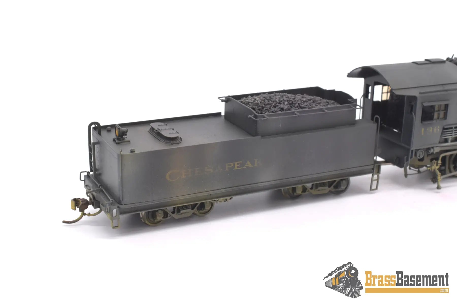 Ho Brass - Njcb C&O Chesapeake & Ohio C - 12 0 - 10 - 0 Switcher Custom Paint Steam