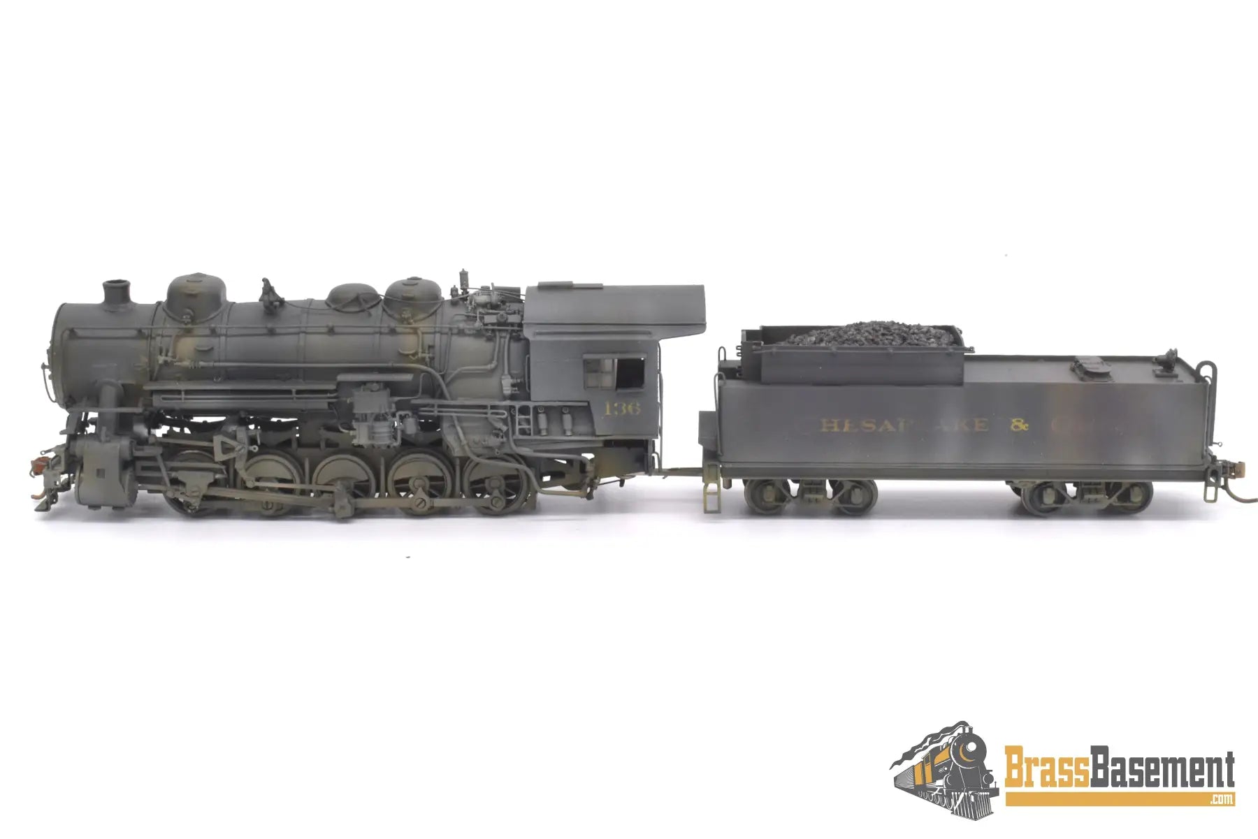Ho Brass - Njcb C&O Chesapeake & Ohio C - 12 0 - 10 - 0 Switcher Custom Paint Steam