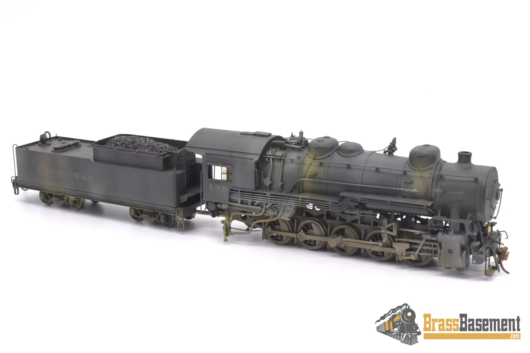 Ho Brass - Njcb C&O Chesapeake & Ohio C - 12 0 - 10 - 0 Switcher Custom Paint Steam