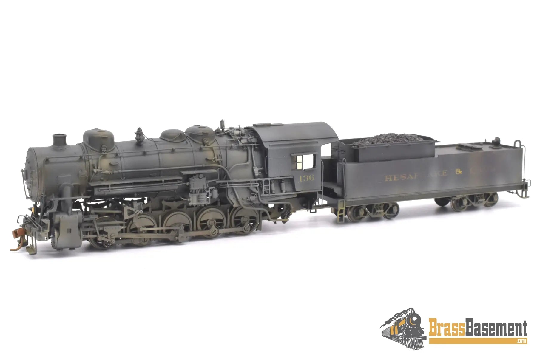 Ho Brass - Njcb C&O Chesapeake & Ohio C - 12 0 - 10 - 0 Switcher Custom Paint Steam