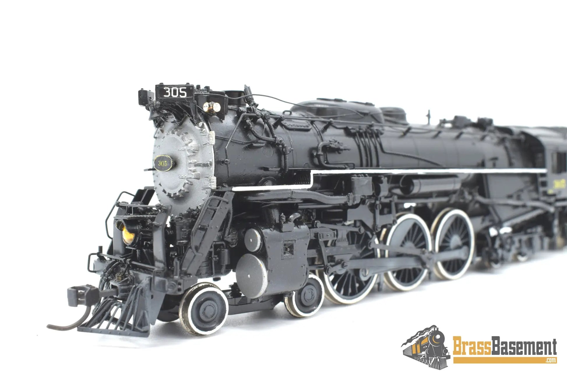 Ho Brass - Njcb C&O Chesapeake & Ohio 4 - 6 - 4 L - 2 Baker Valve Custom Paint Steam