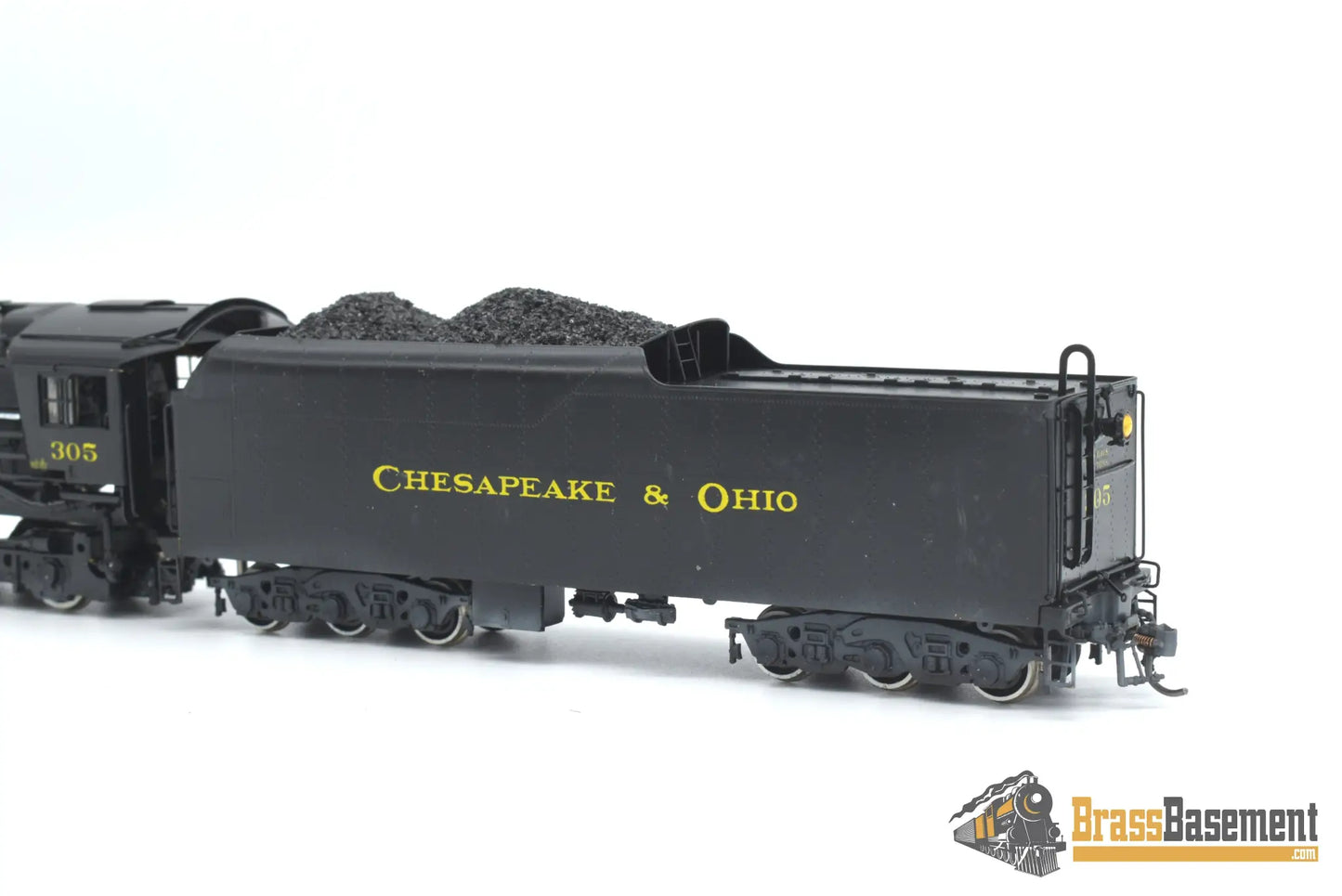 Ho Brass - Njcb C&O Chesapeake & Ohio 4 - 6 - 4 L - 2 Baker Valve Custom Paint Steam