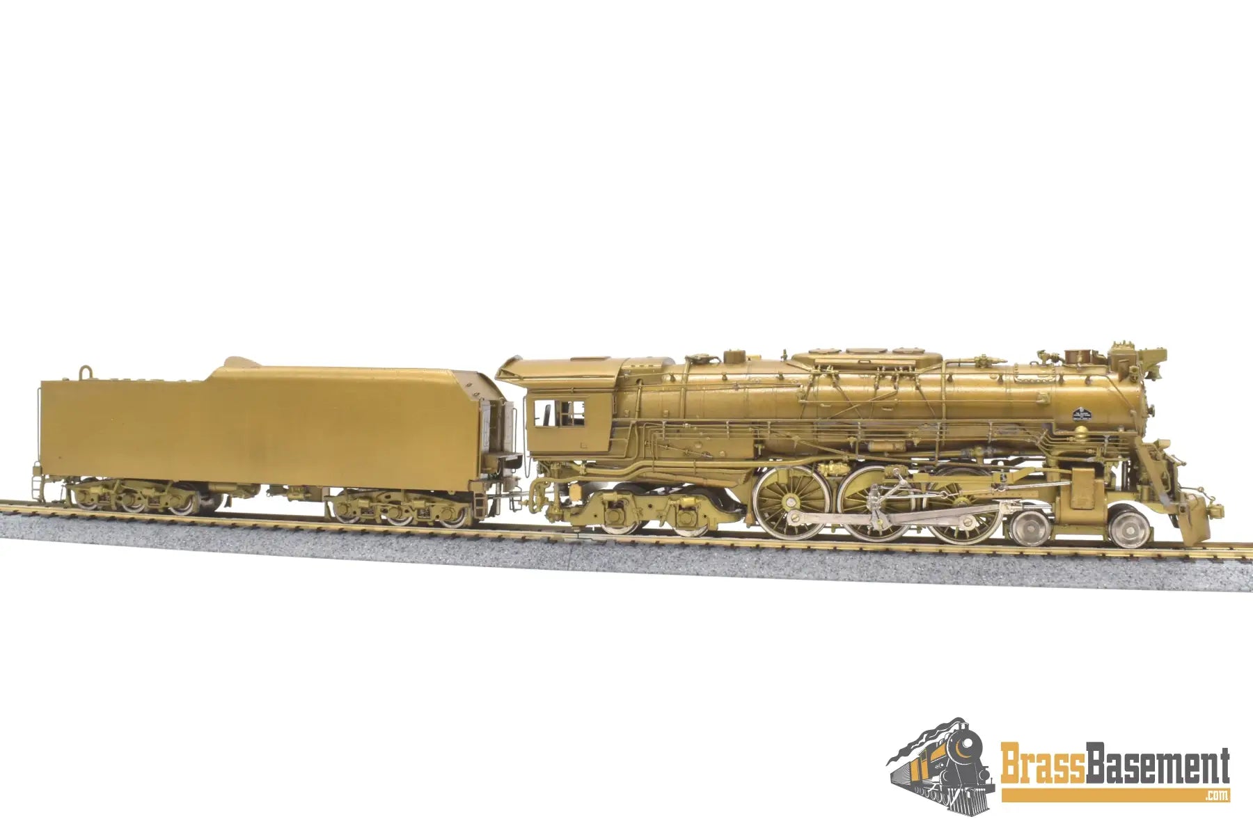 Ho Brass - Njcb C&O Chesapeake & Ohio 4 - 6 - 4 L - 2A Rotary Poppet Valve Unpainted Mint Steam