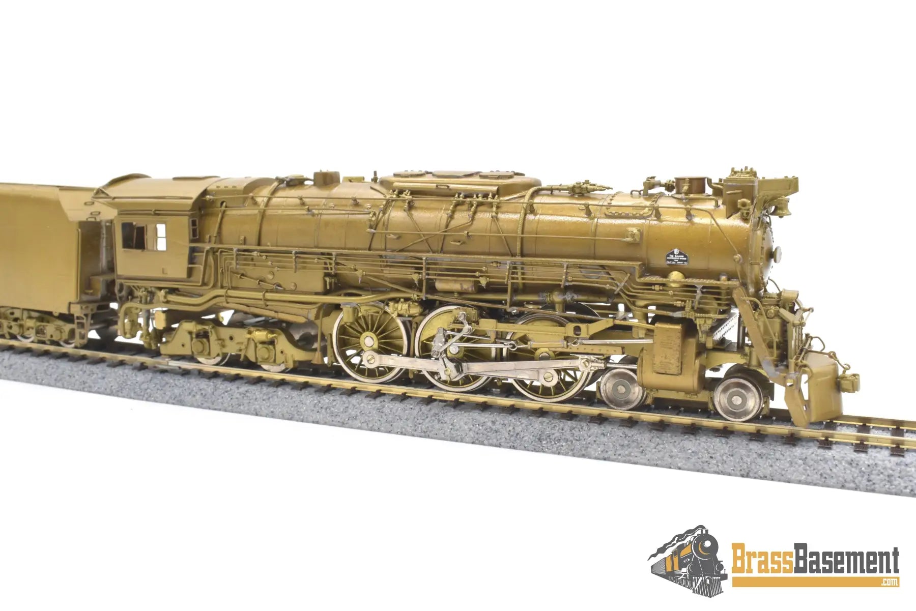 Ho Brass - Njcb C&O Chesapeake & Ohio 4 - 6 - 4 L - 2A Rotary Poppet Valve Unpainted Mint Steam