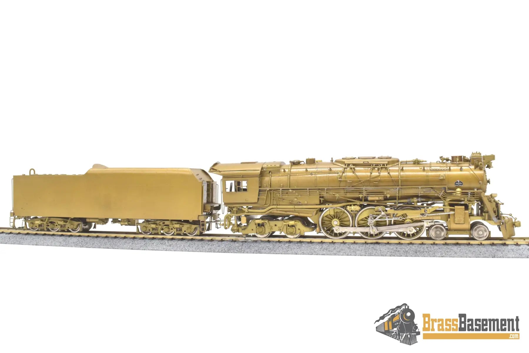 Ho Brass - Njcb C&O Chesapeake & Ohio 4 - 6 - 4 L - 2A Rotary Poppet Valve Unpainted Mint Steam
