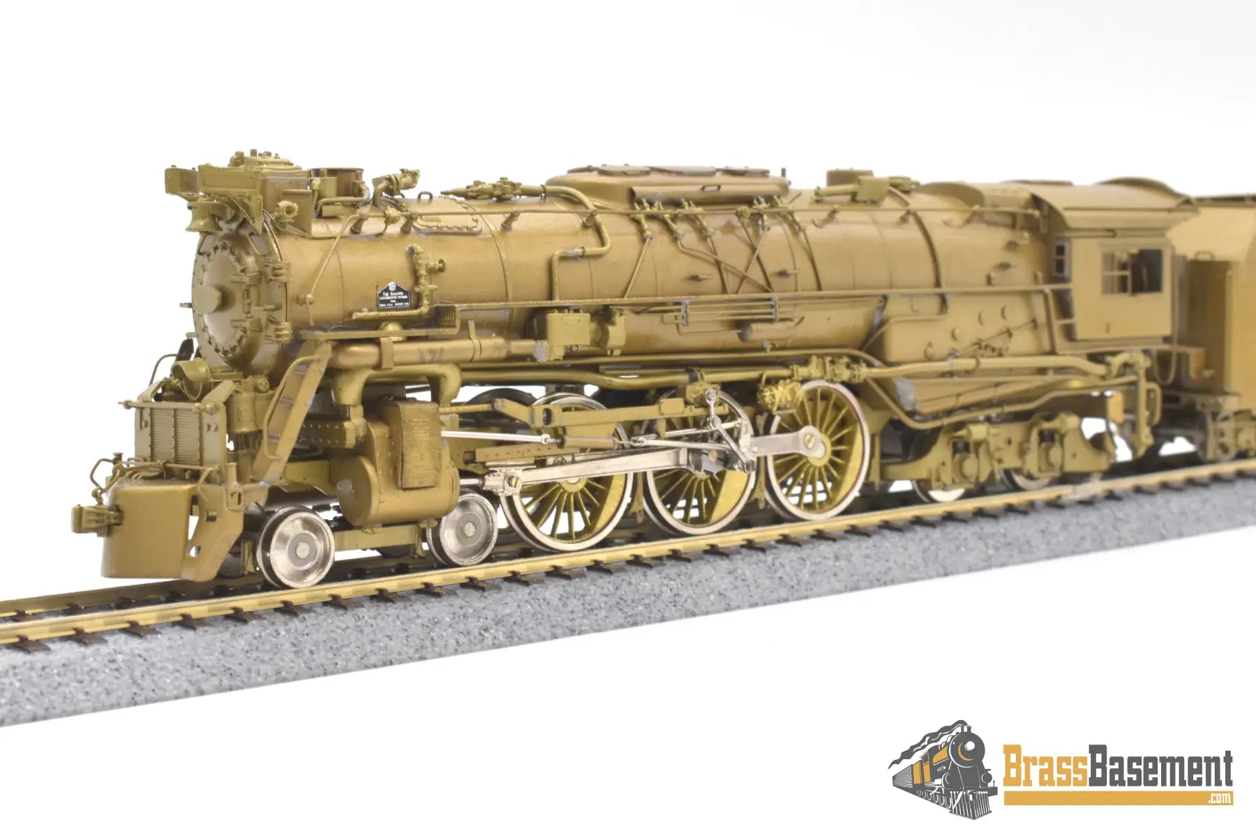 Ho Brass - Njcb C&O Chesapeake & Ohio 4 - 6 - 4 L - 2A Rotary Poppet Valve Unpainted Mint Steam