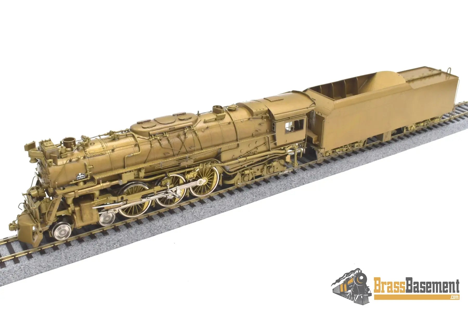 Ho Brass - Njcb C&O Chesapeake & Ohio 4 - 6 - 4 L - 2A Rotary Poppet Valve Unpainted Mint Steam