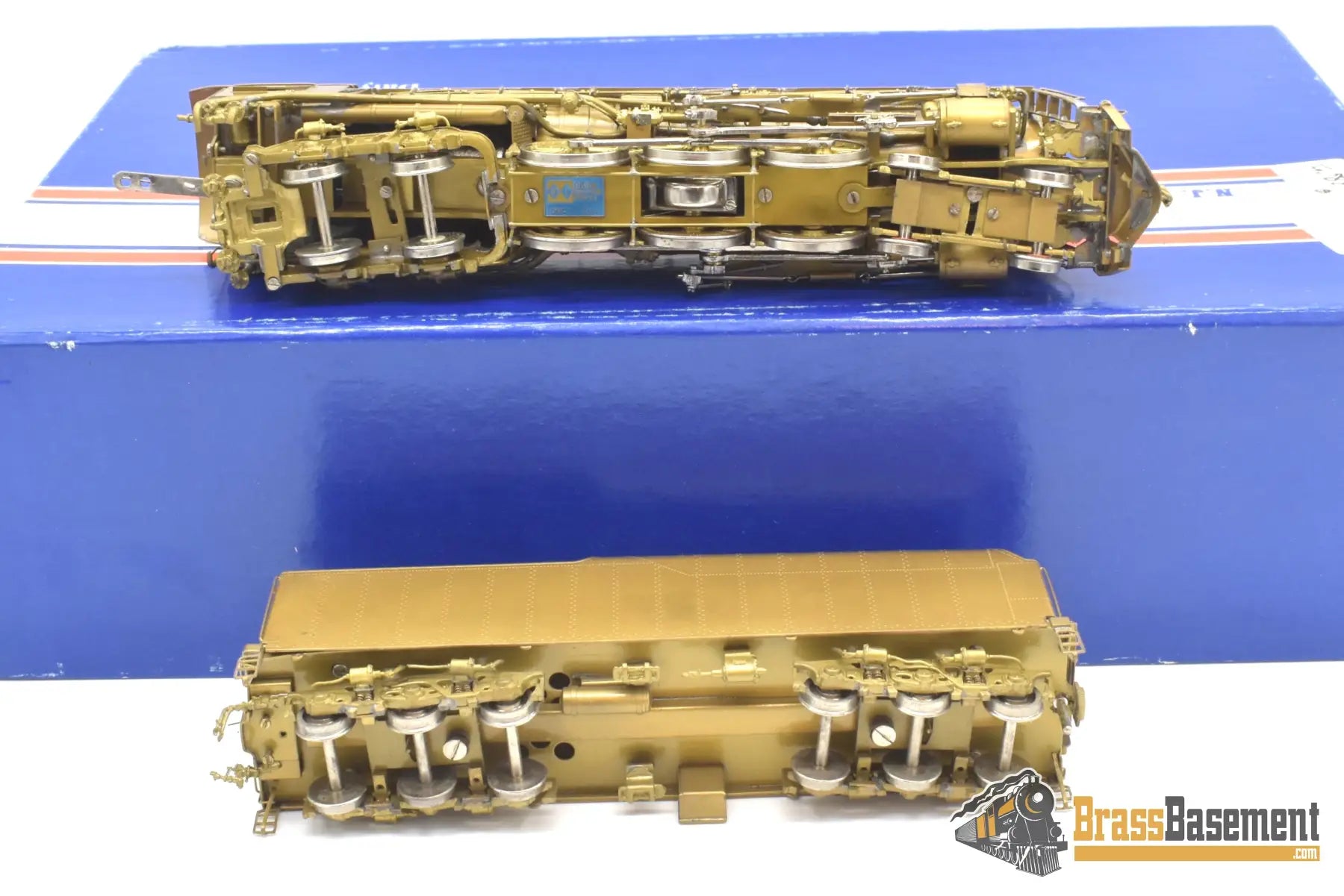 Ho Brass - Njcb C&O Chesapeake & Ohio 4 - 6 - 4 L - 2A Rotary Poppet Valve Unpainted Mint Steam