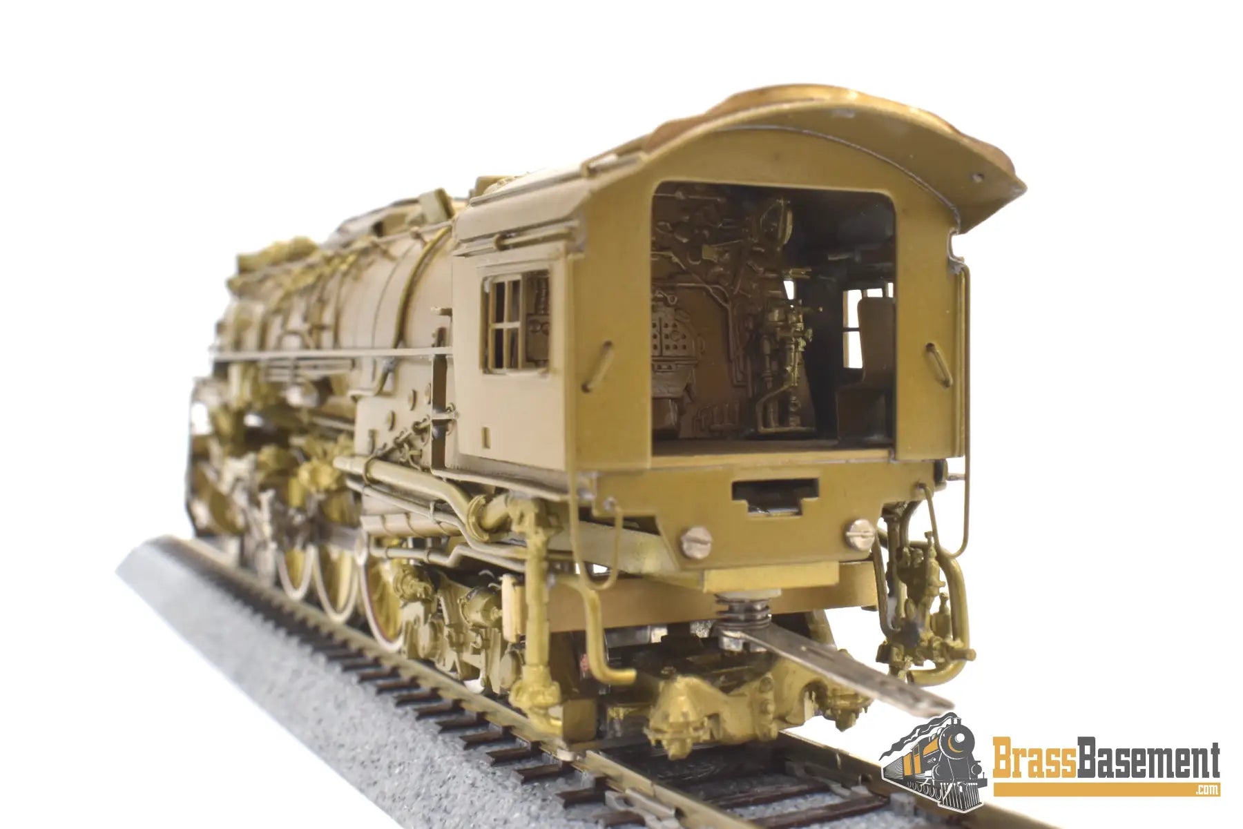 Ho Brass - Njcb C&O Chesapeake & Ohio 4 - 6 - 4 L - 2A Rotary Poppet Valve Unpainted Mint Steam