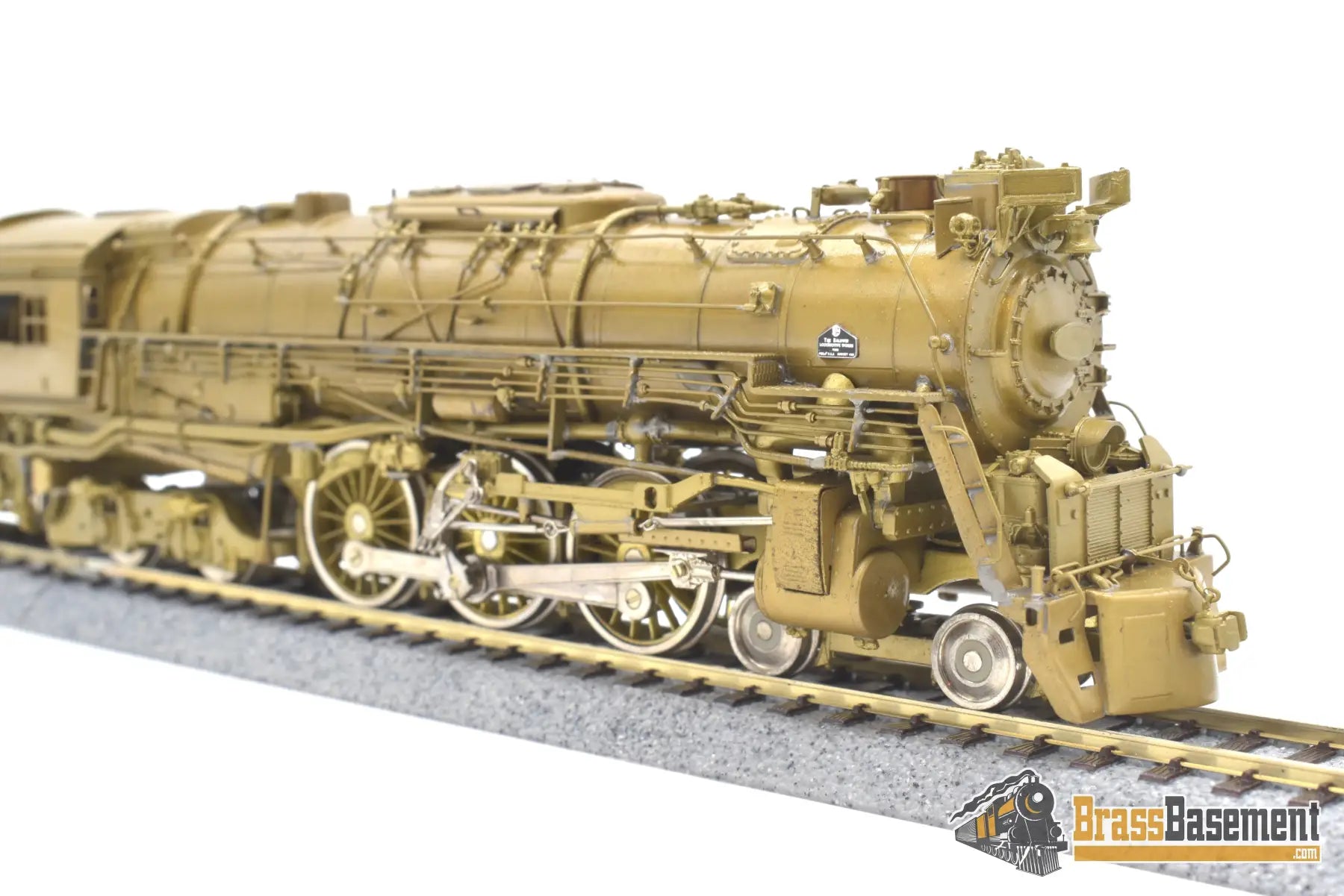 Ho Brass - Njcb C&O Chesapeake & Ohio 4 - 6 - 4 L - 2A Rotary Poppet Valve Unpainted Mint Steam